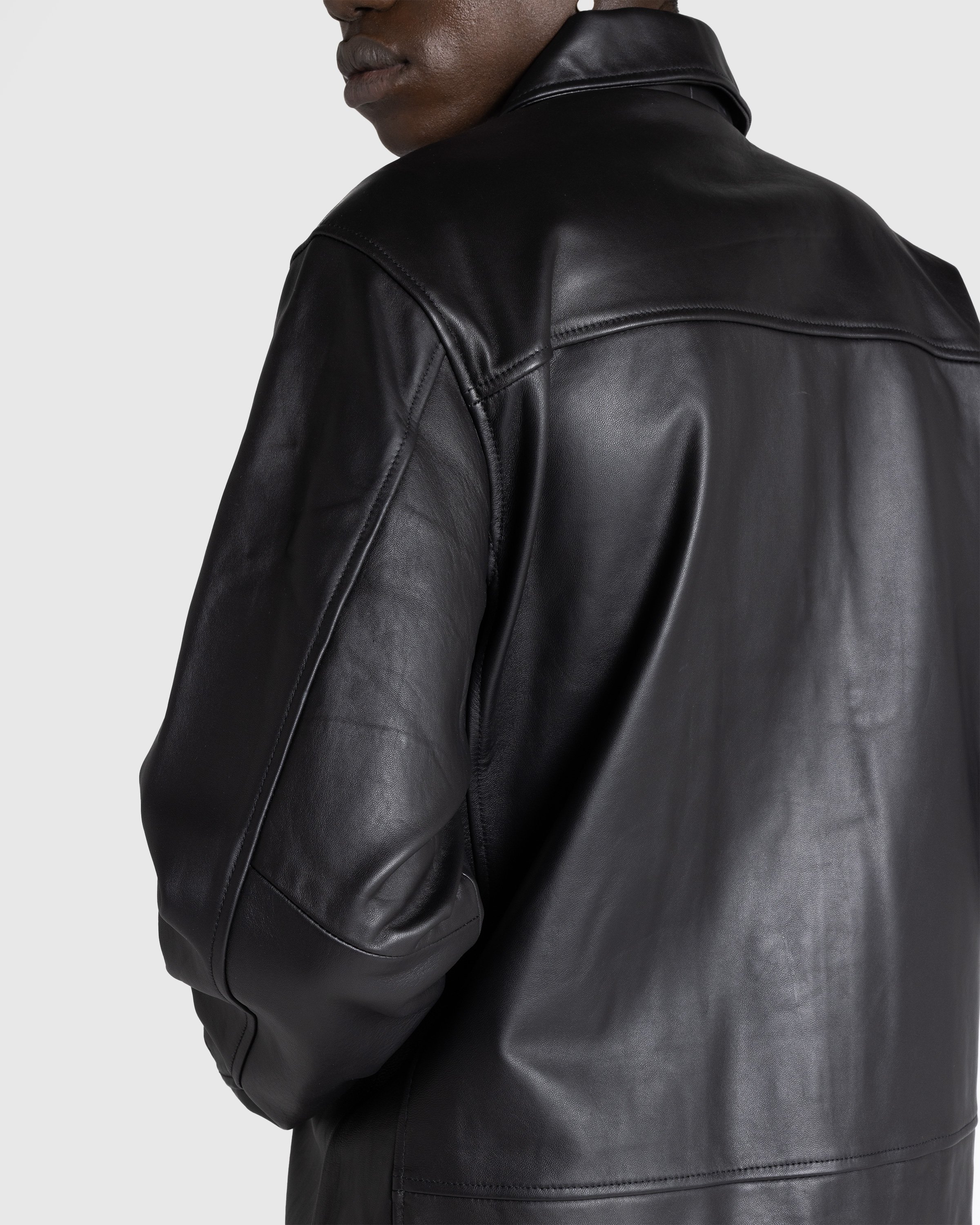 Highsnobiety HS05 - Leather Jacket Black - Clothing - Black - Image 7