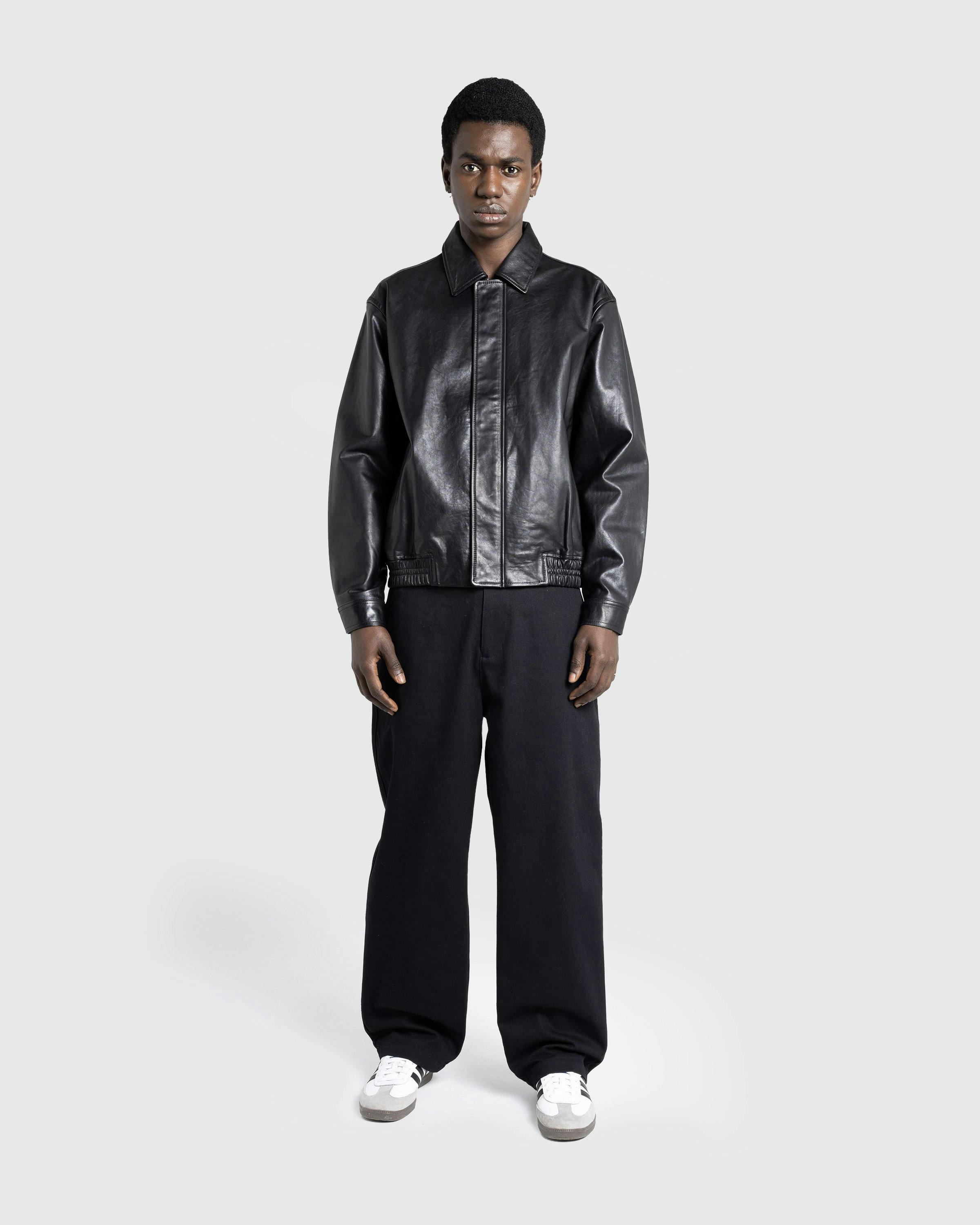 Highsnobiety HS05 - Leather Bomber Black - Clothing - Black - Image 4