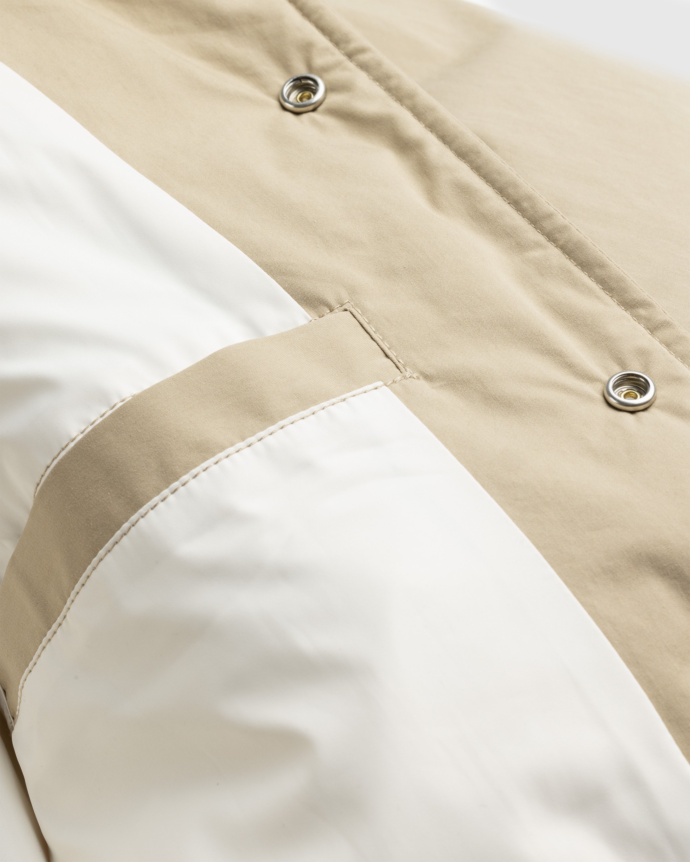 Highsnobiety HS05 - Reverse Piping Insulated Bomber - Clothing - Beige - Image 6