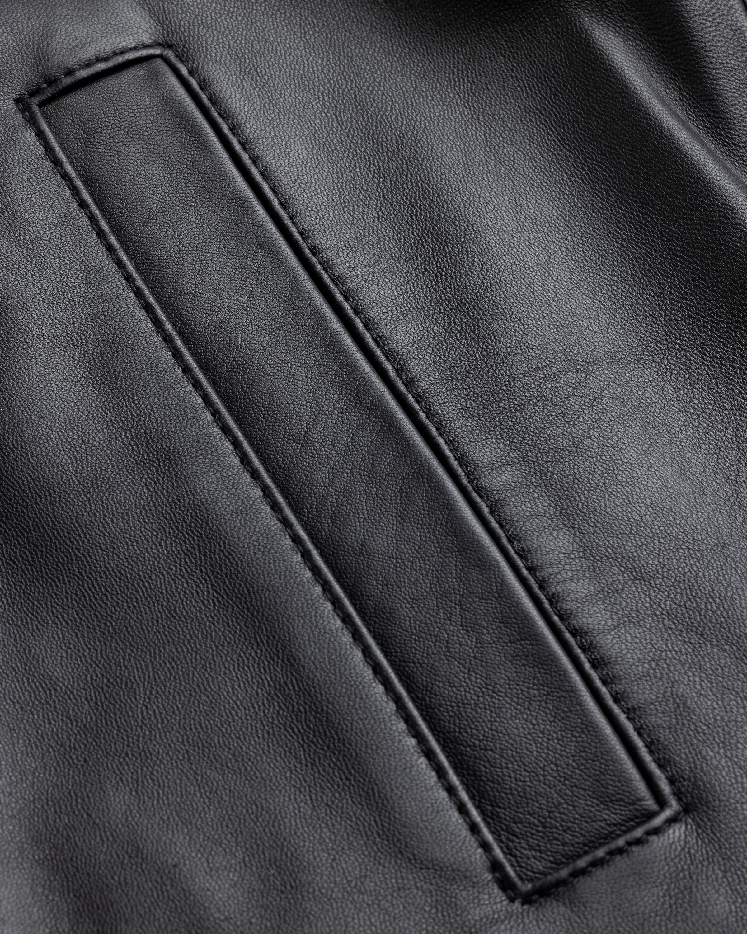 Highsnobiety HS05 - Leather Jacket Black - Clothing - Black - Image 9
