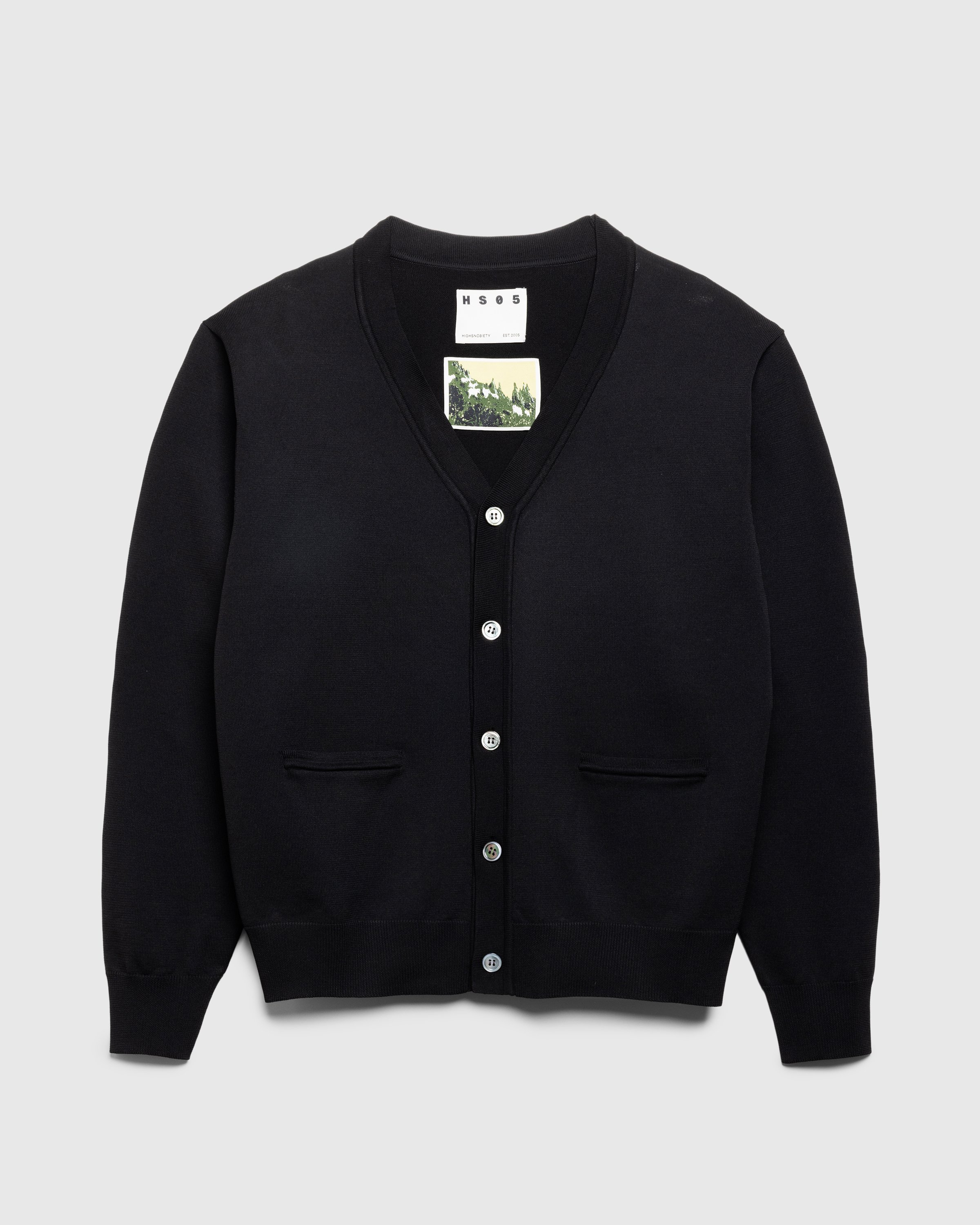 Highsnobiety HS05 - Poly Knit Cardigan Black - Clothing - Black - Image 1