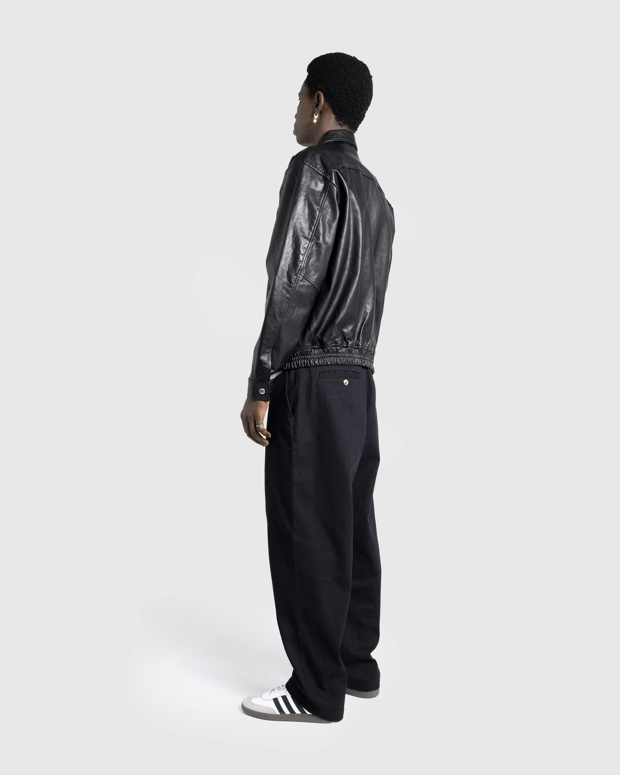 Highsnobiety HS05 - Leather Bomber Black - Clothing - Black - Image 5