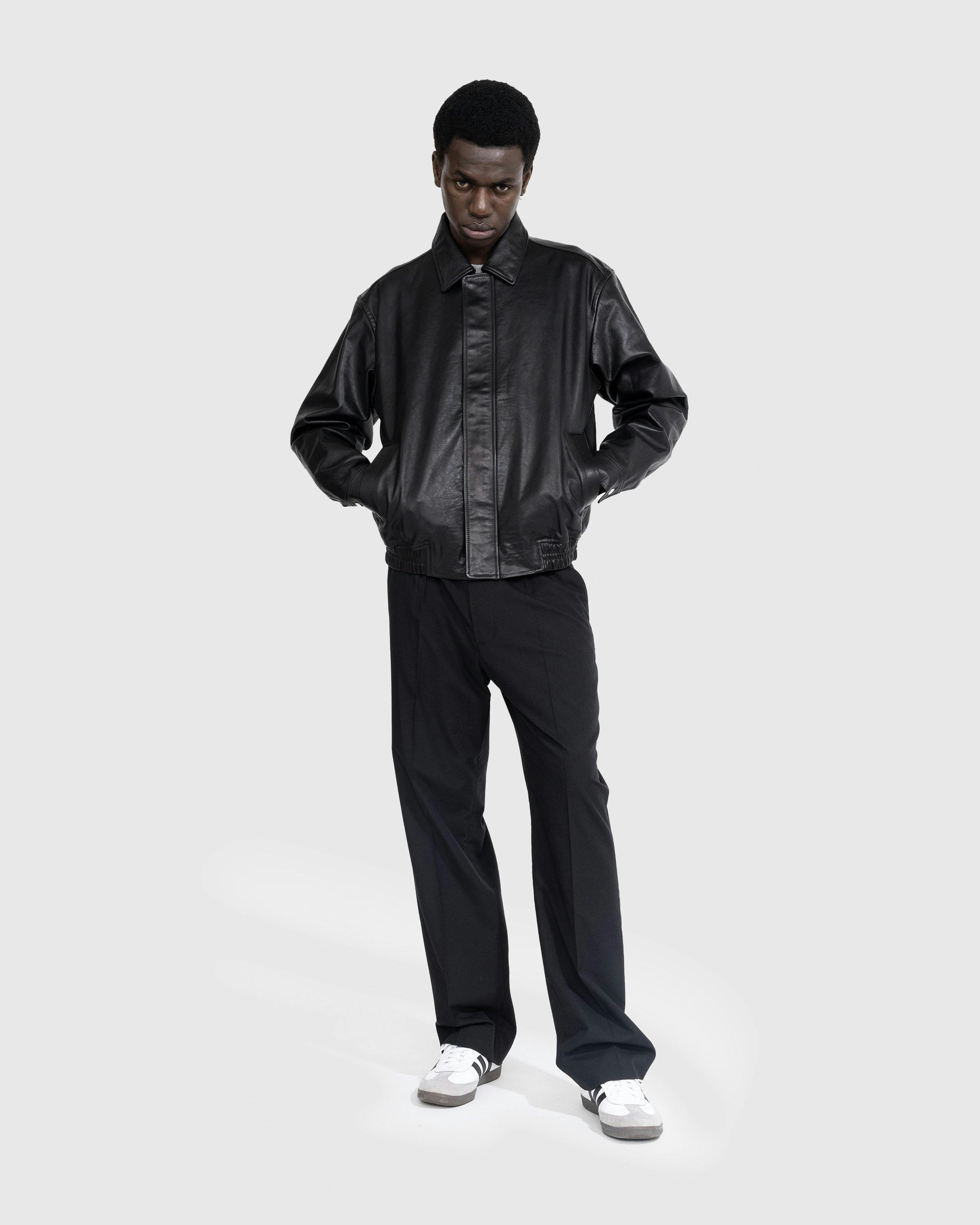 Highsnobiety HS05 - Leather Bomber Black - Clothing - Black - Image 6