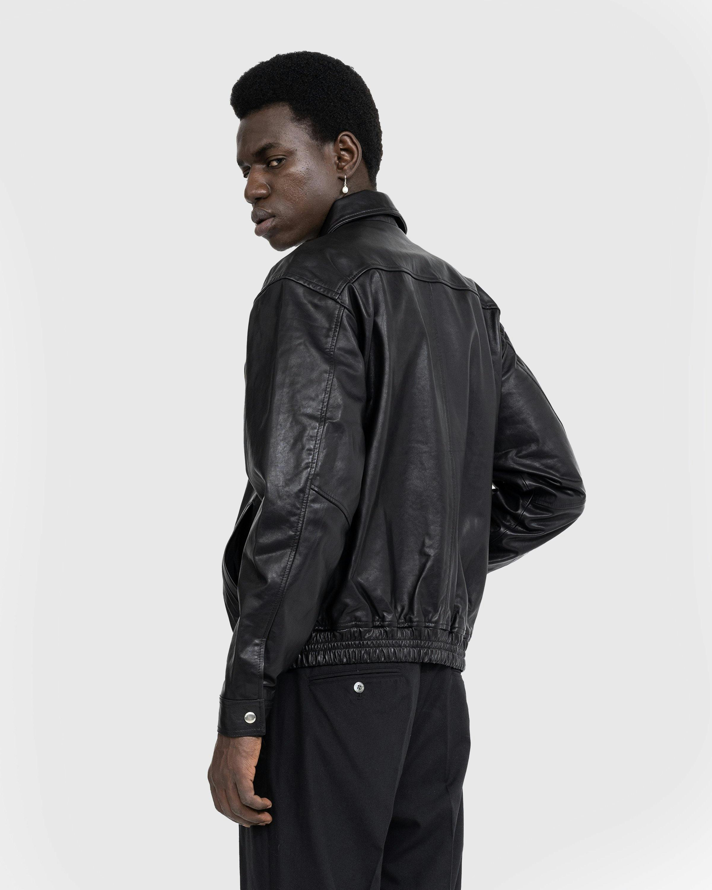 Highsnobiety HS05 - Leather Bomber Black - Clothing - Black - Image 7