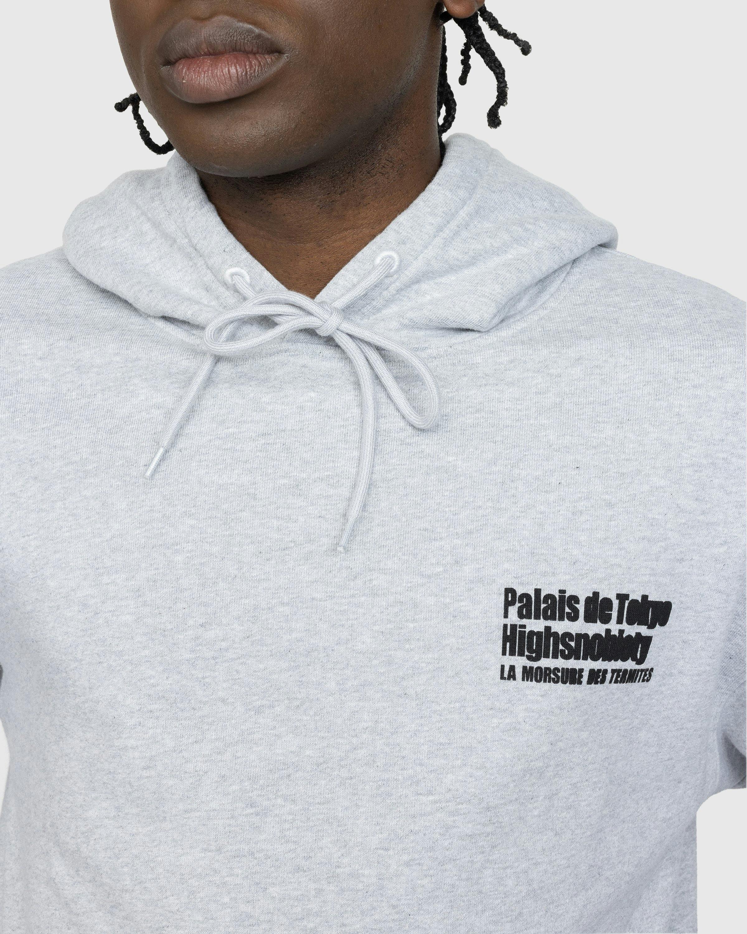 Palais de Tokyo x Highsnobiety - Hoodie Grey - Clothing - Grey - Image 5