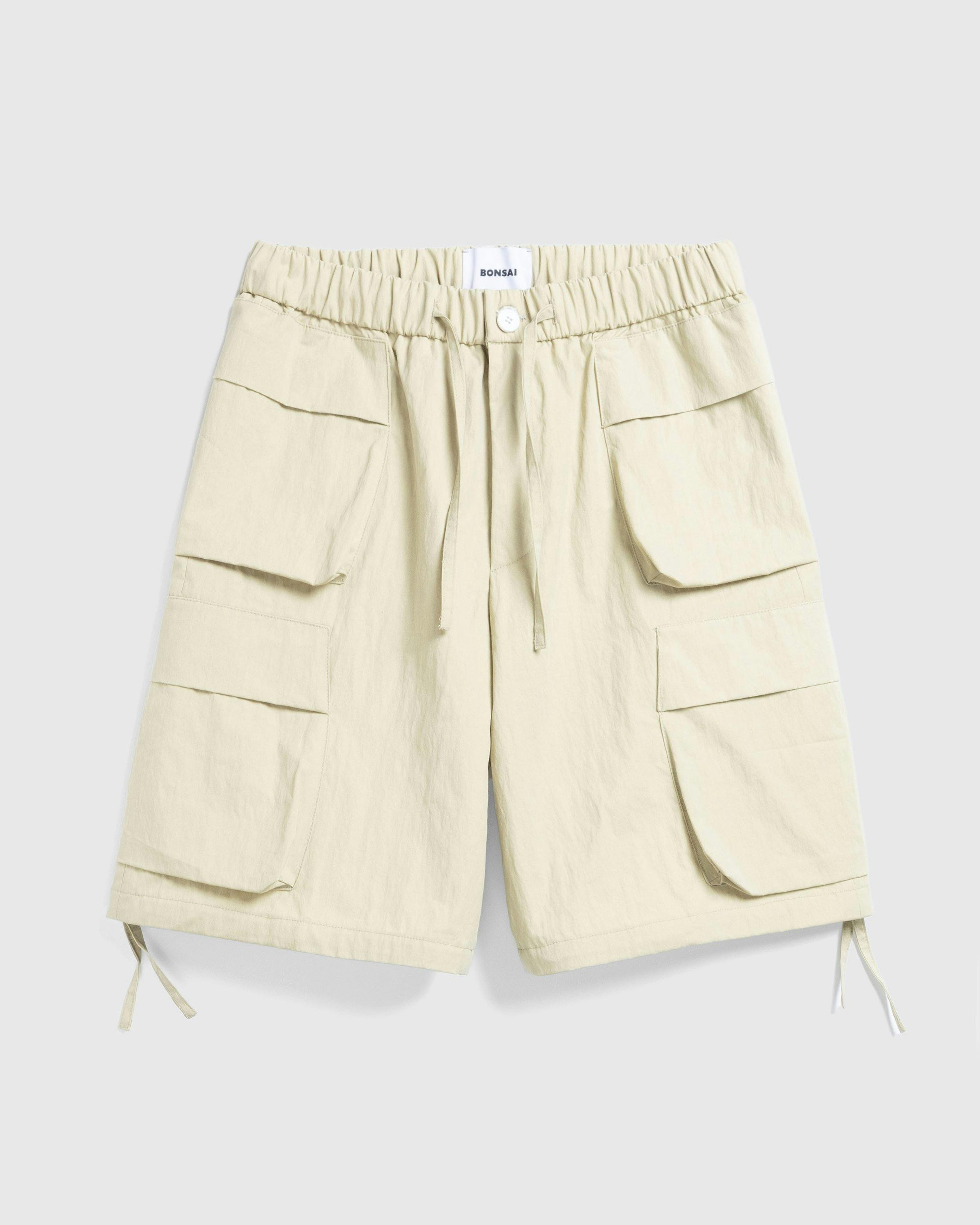 Bonsai - Short Cargo Fit Pant Almond Oil - Clothing - Beige - Image 1