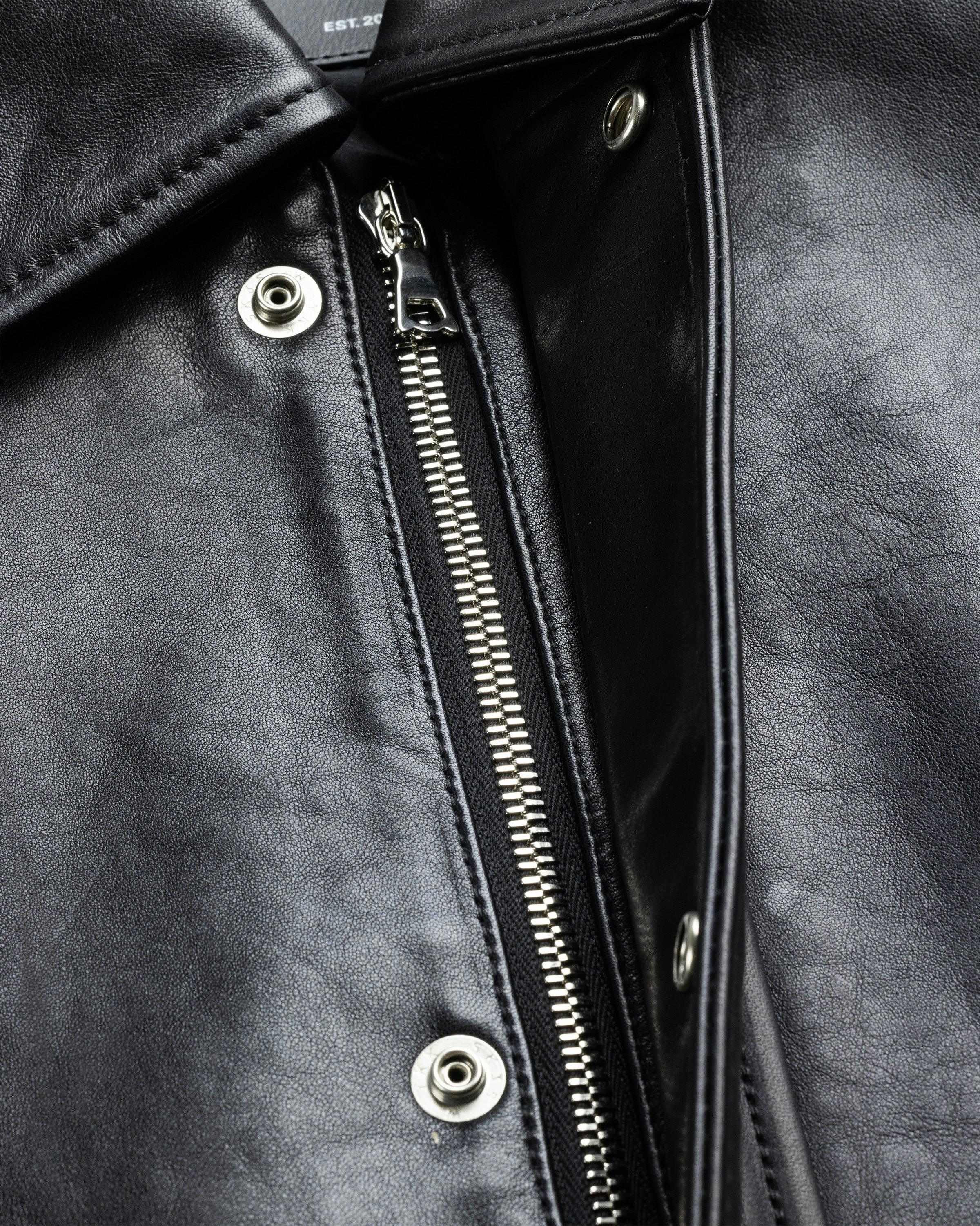 Highsnobiety HS05 - Leather Bomber Black - Clothing - Black - Image 9