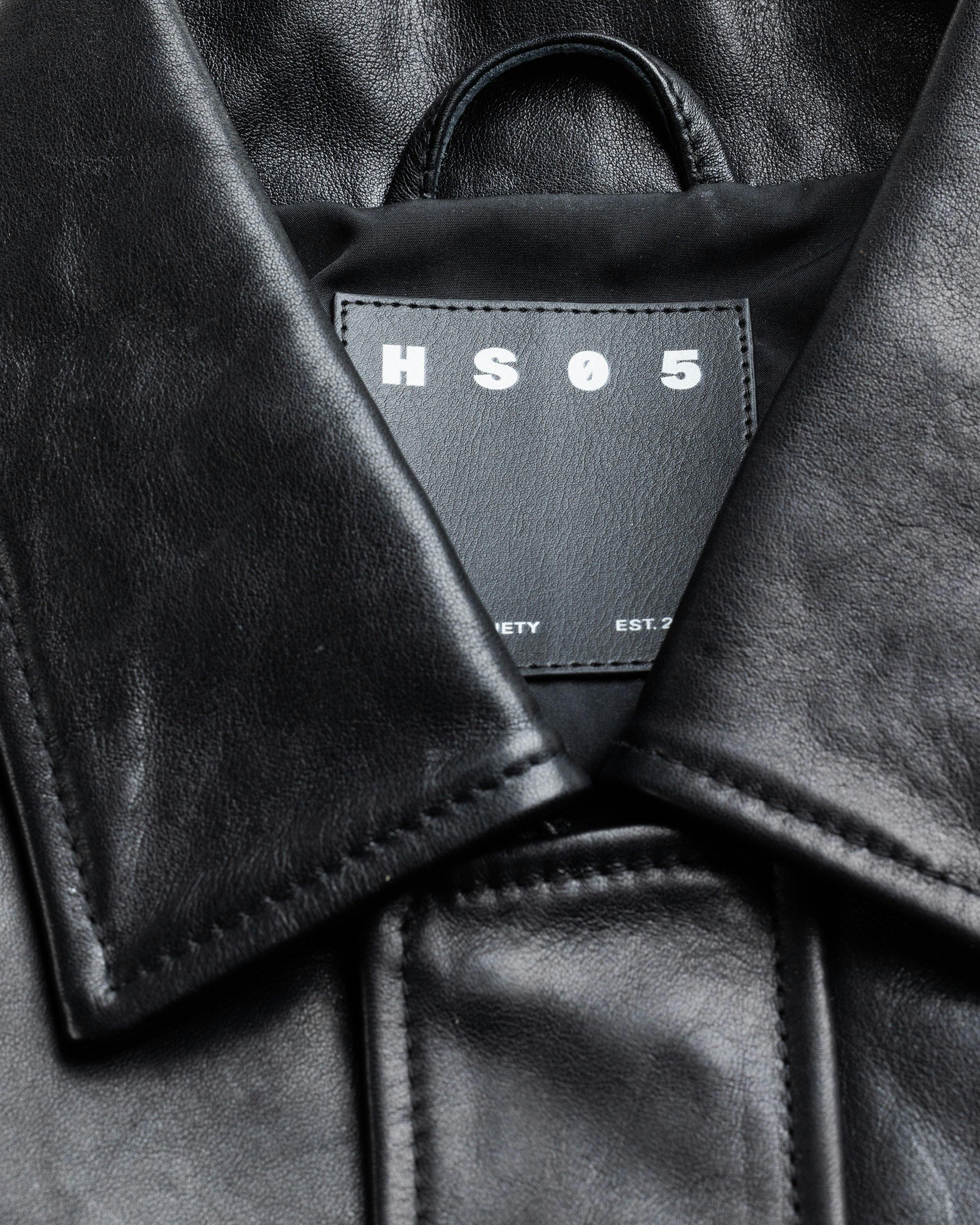 Highsnobiety HS05 - Leather Bomber Black - Clothing - Black - Image 10