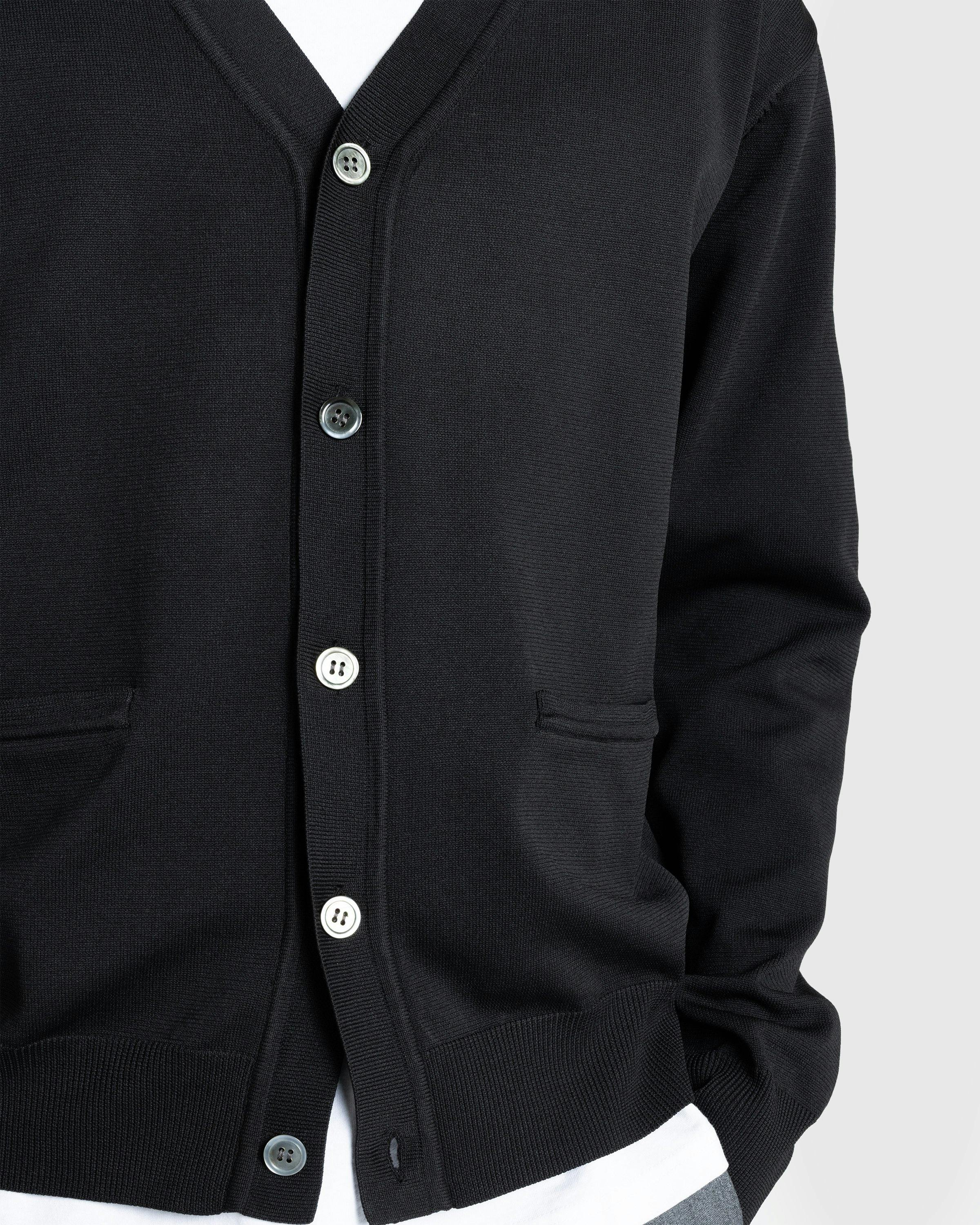 Highsnobiety HS05 - Poly Knit Cardigan Black - Clothing - Black - Image 7