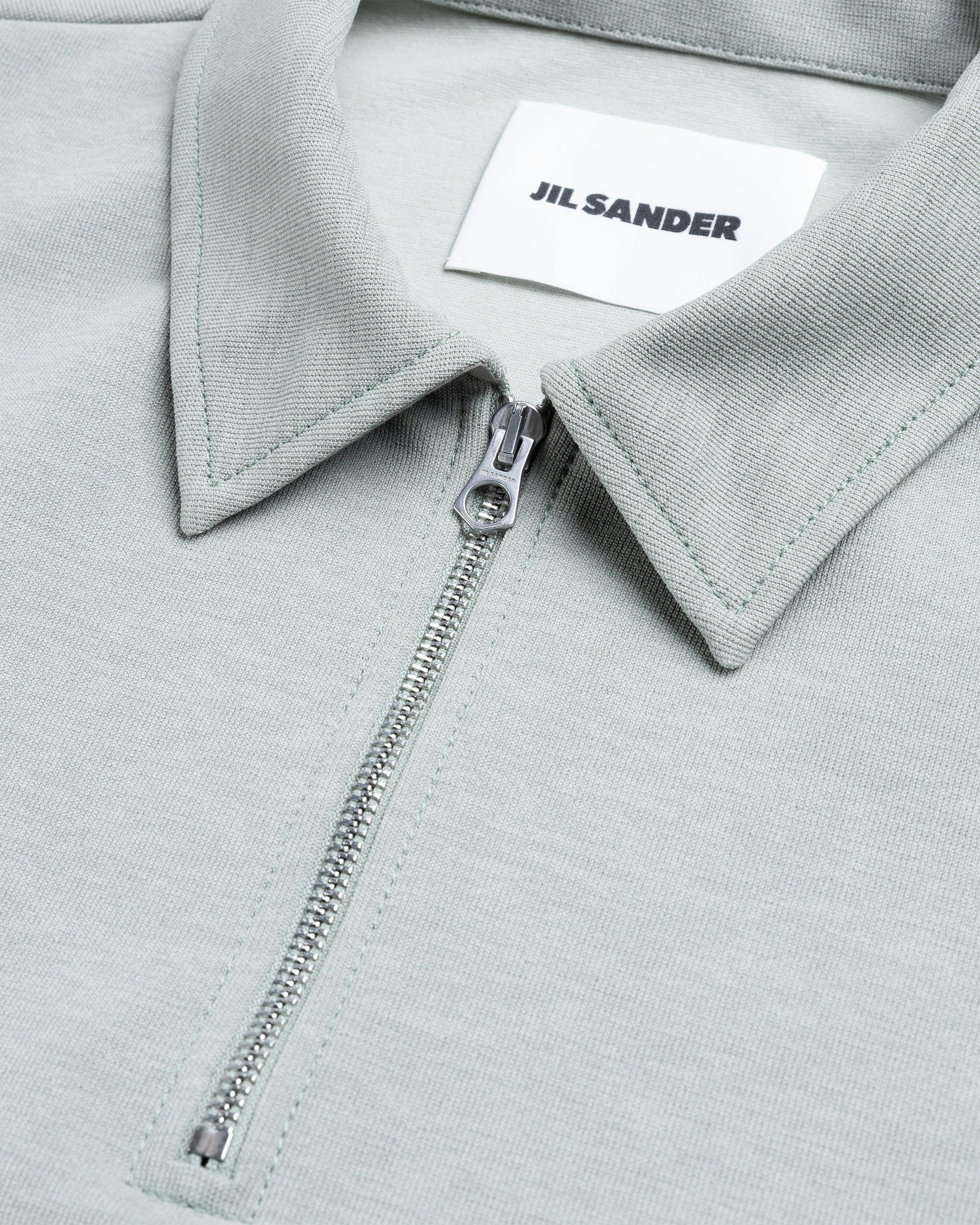 Jil Sander - Polo Shortsleeve - Clothing - Blue - Image 5