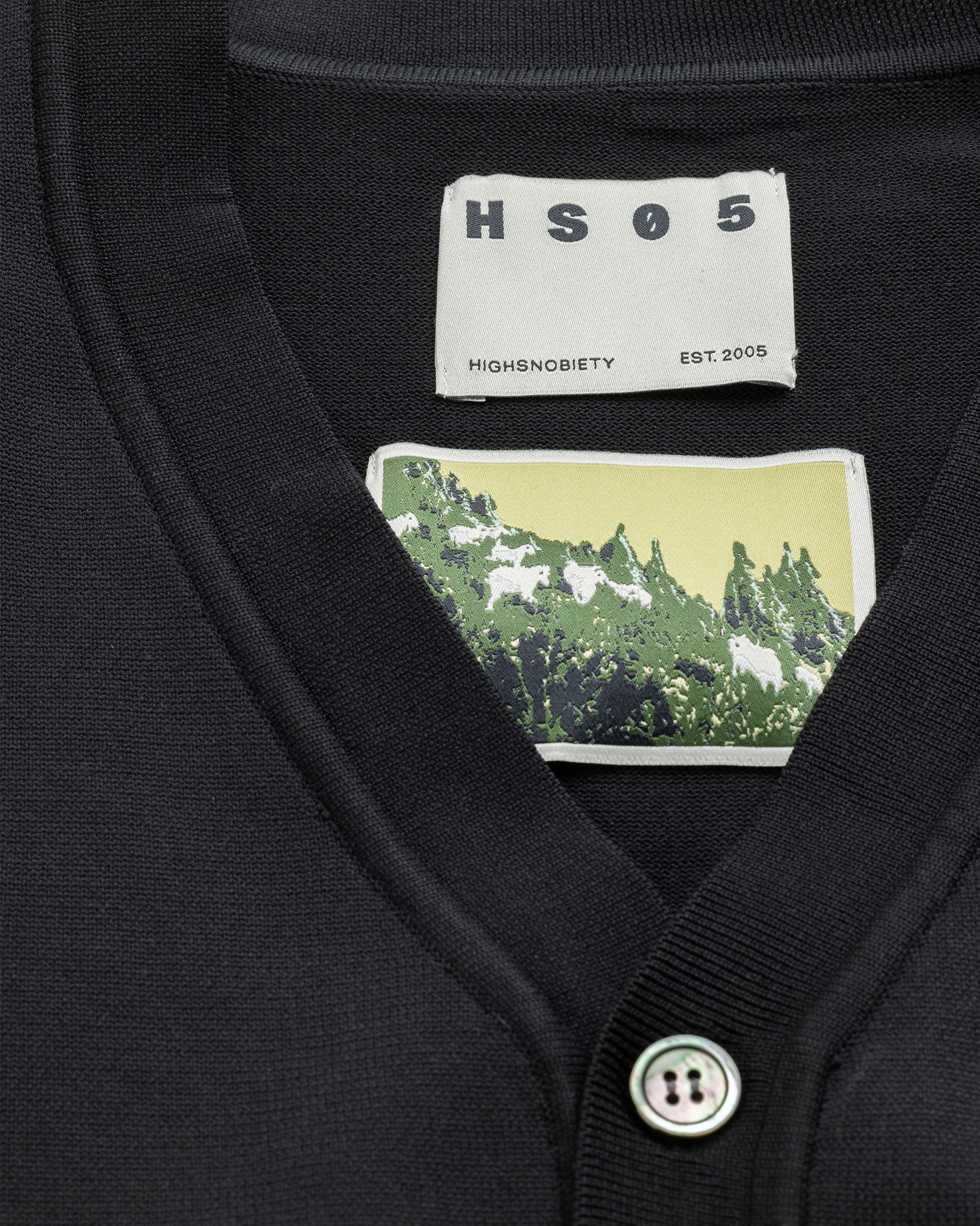Highsnobiety HS05 - Poly Knit Cardigan Black - Clothing - Black - Image 8