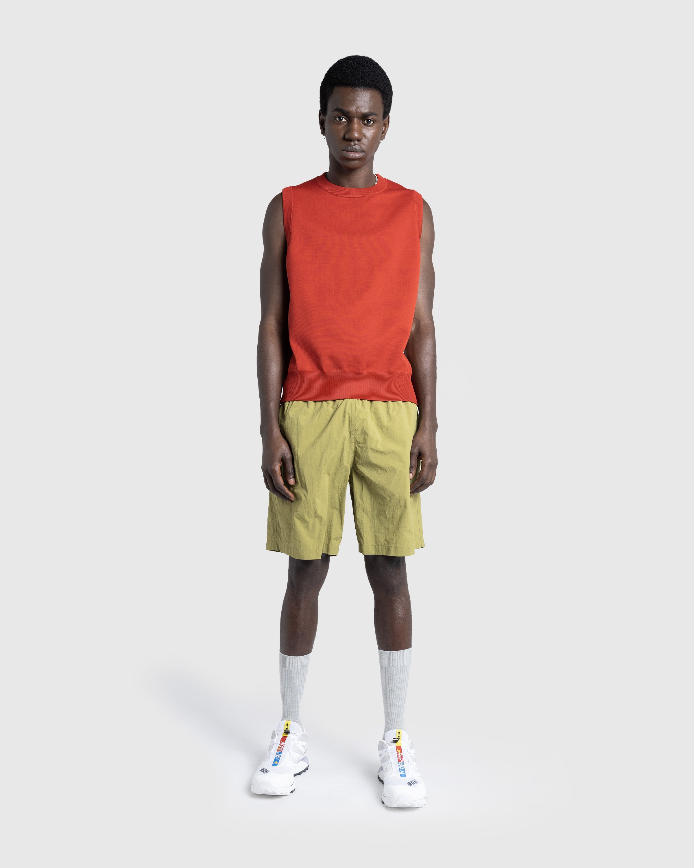 Highsnobiety HS05 - Poly Knit Tank Top Ruby Red - Clothing - Ruby Red - Image 4