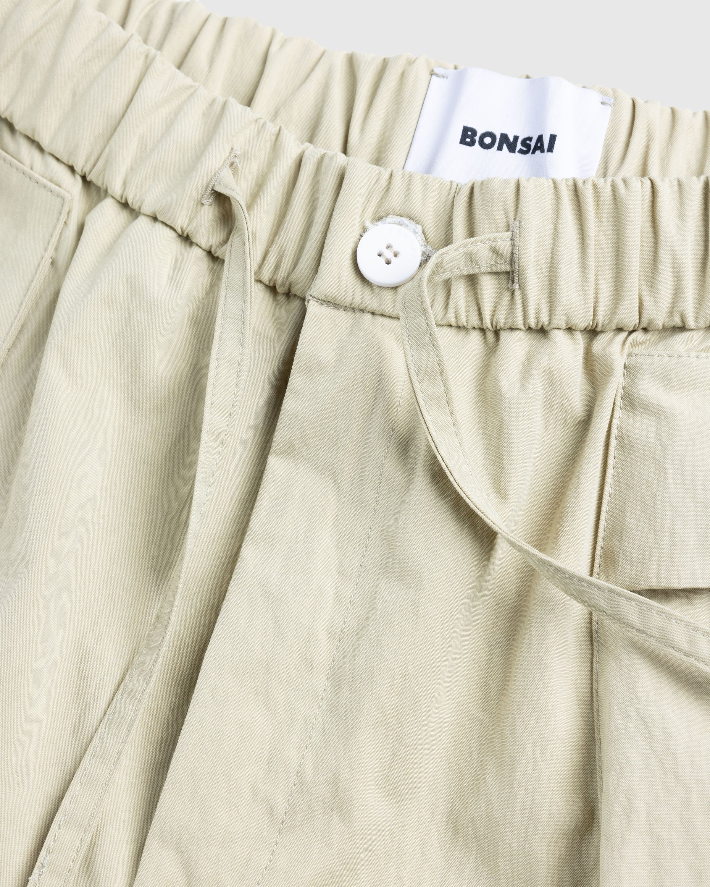 Bonsai - Short Cargo Fit Pant Almond Oil - Clothing - Beige - Image 6