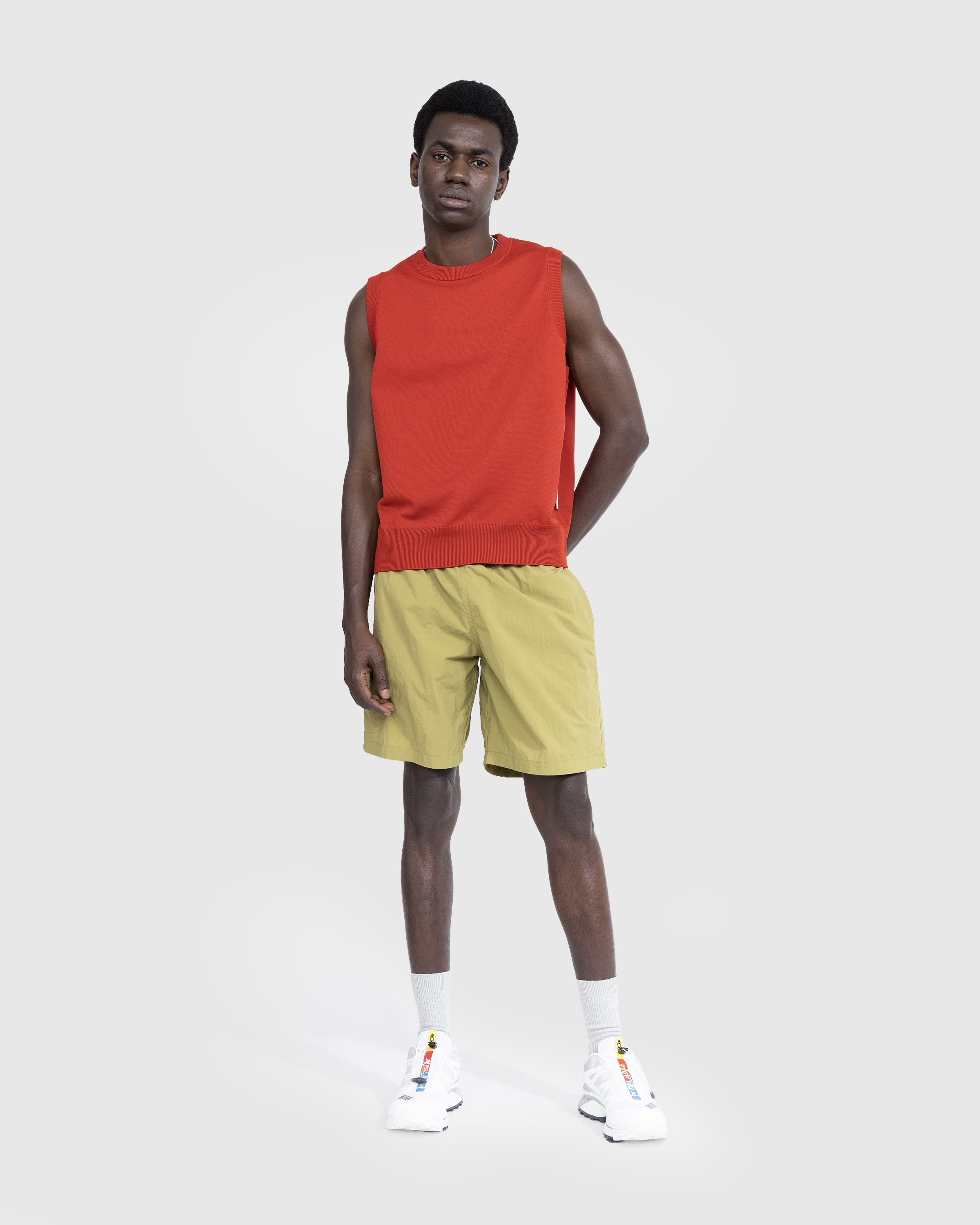 Highsnobiety HS05 - Poly Knit Tank Top Ruby Red - Clothing - Ruby Red - Image 5