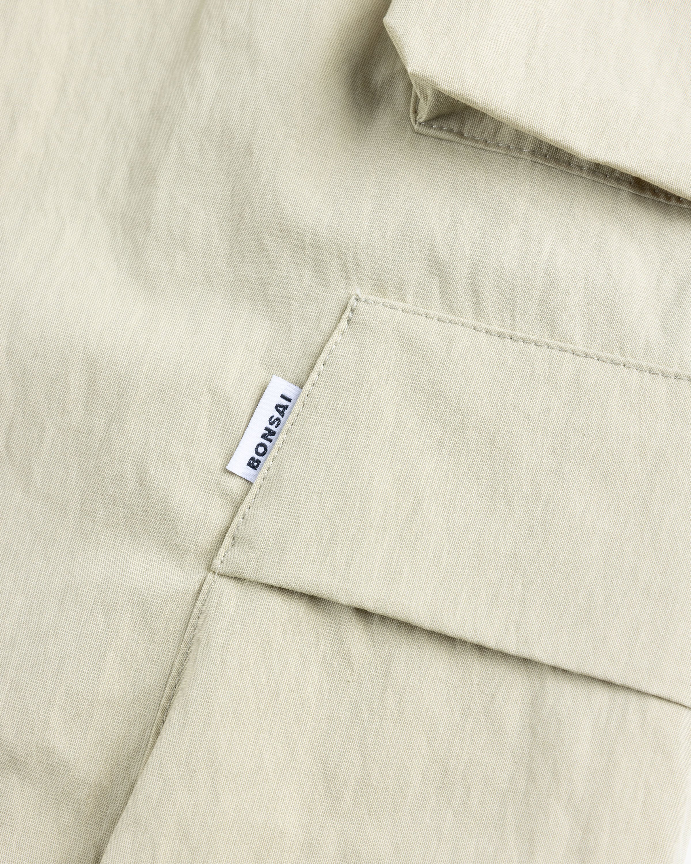 Bonsai - Short Cargo Fit Pant Almond Oil - Clothing - Beige - Image 7