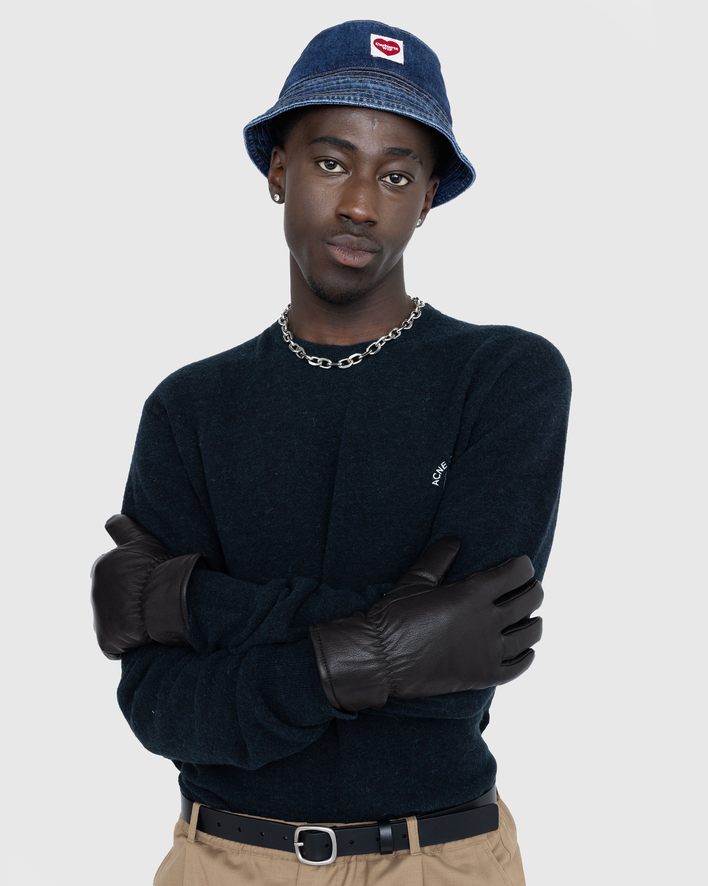 Carhartt WIP - Fonda Gloves Black - Accessories - Black - Image 4