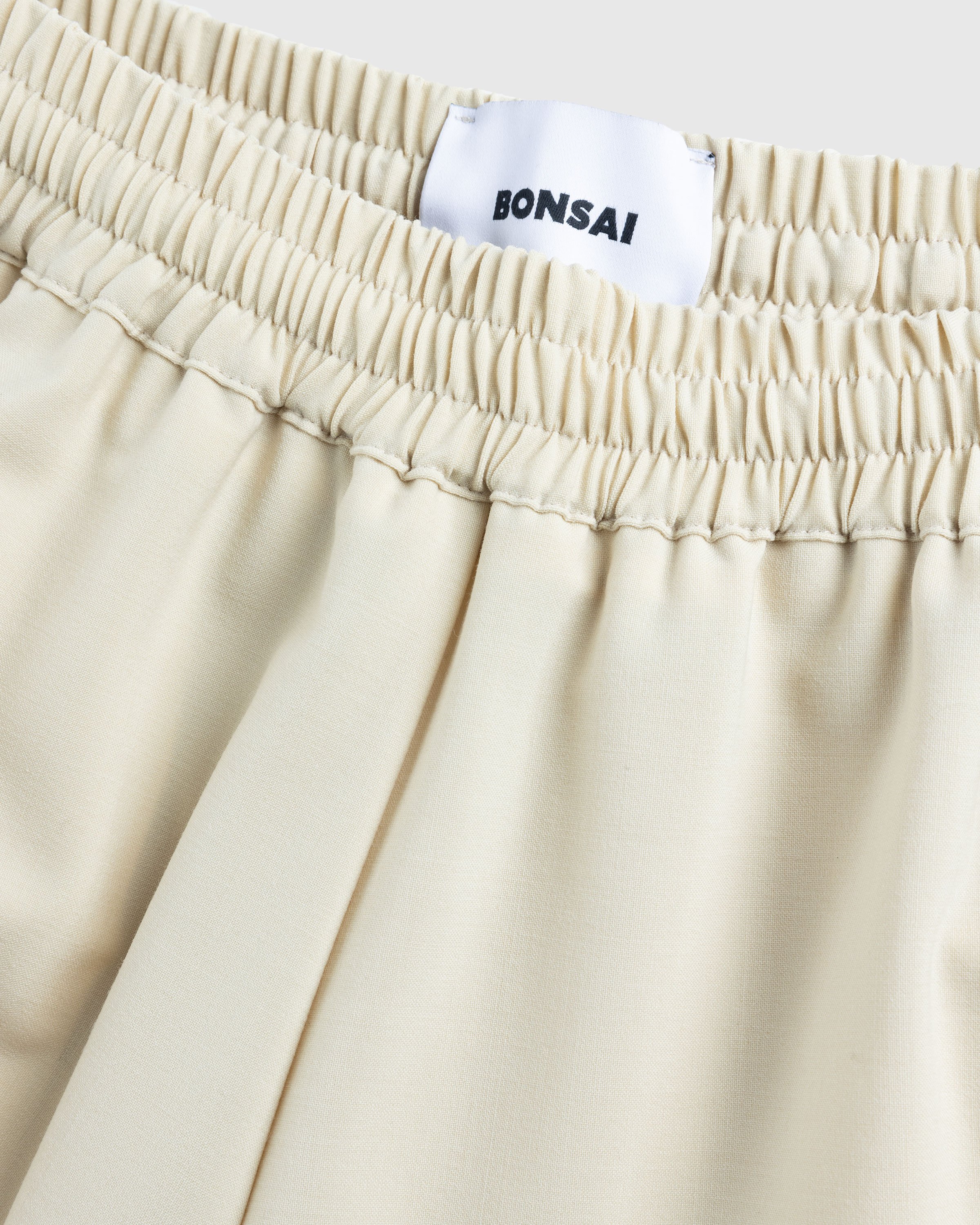 Bonsai - Raffia Short Basket Fit Pant Rafia - Clothing - Beige - Image 7