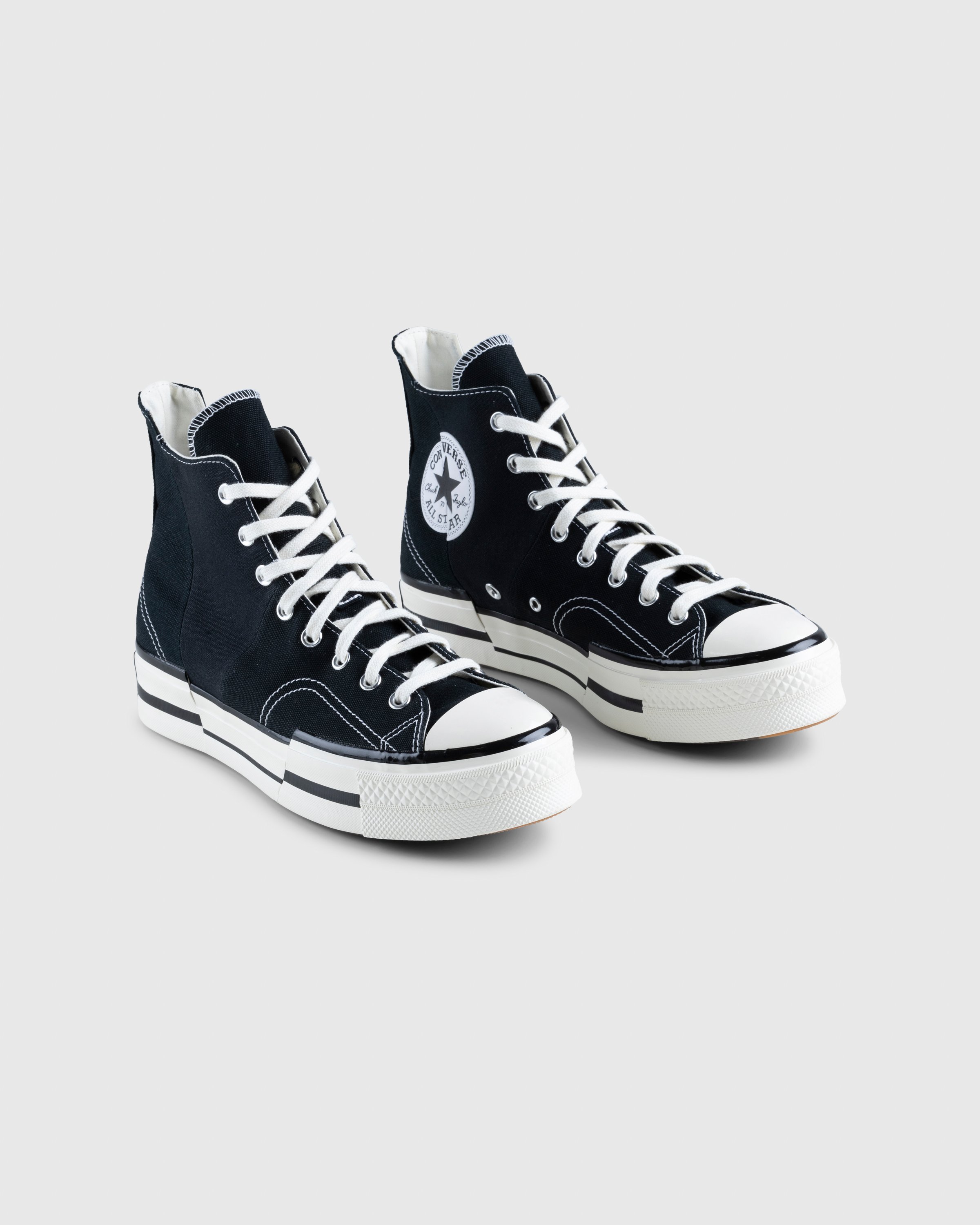 Converse - Chuck 70 Plus Canvas Black/Egret/Black - Footwear - Black - Image 3