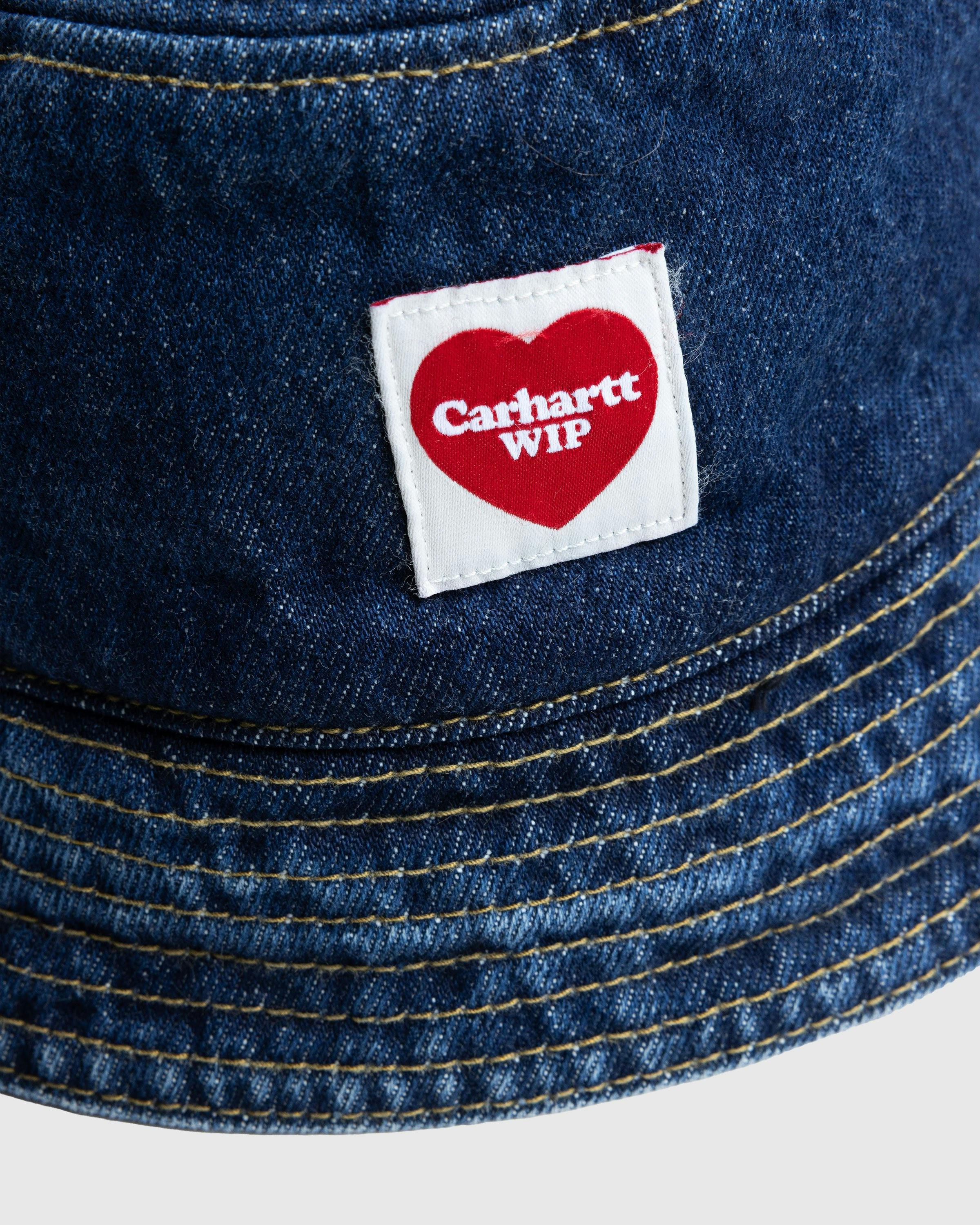 Carhartt WIP - Nash Bucket Hat Stonewashed Blue - Accessories - Blue - Image 4