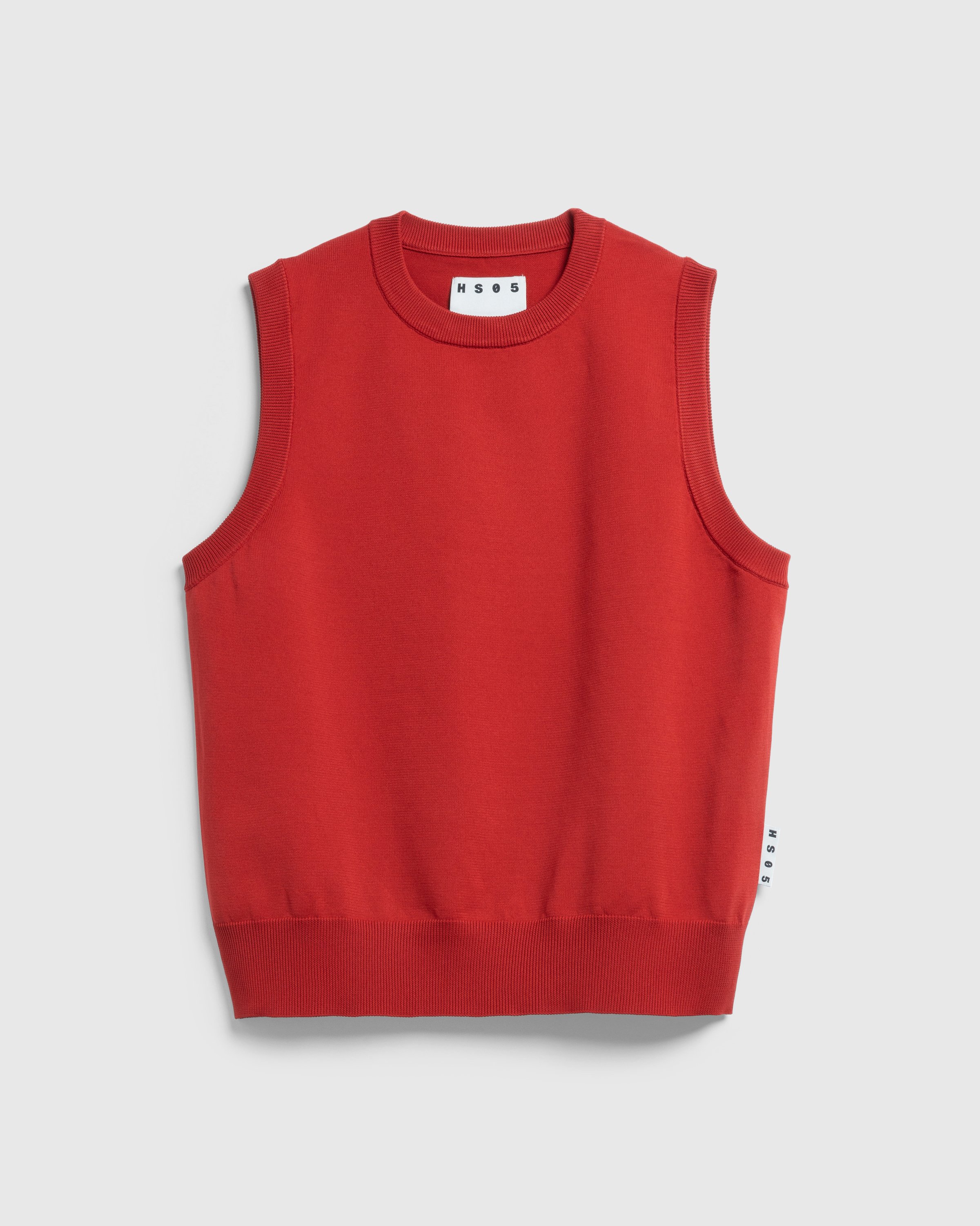 Highsnobiety HS05 - Poly Knit Tank Top Ruby Red - Clothing - Ruby Red - Image 1