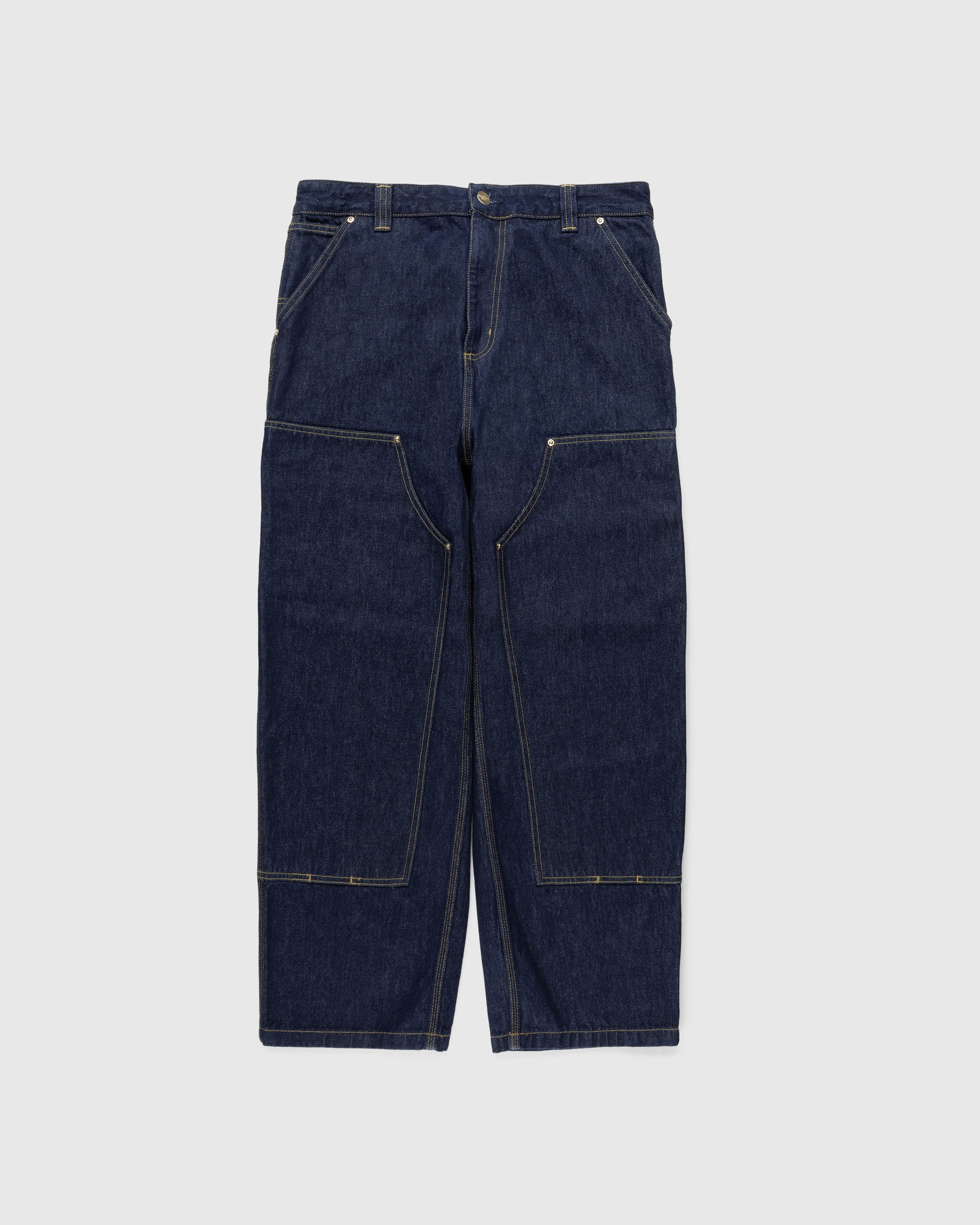 Carhartt WIP - Nash Double Knee Pant Blue - Clothing - Blue - Image 1