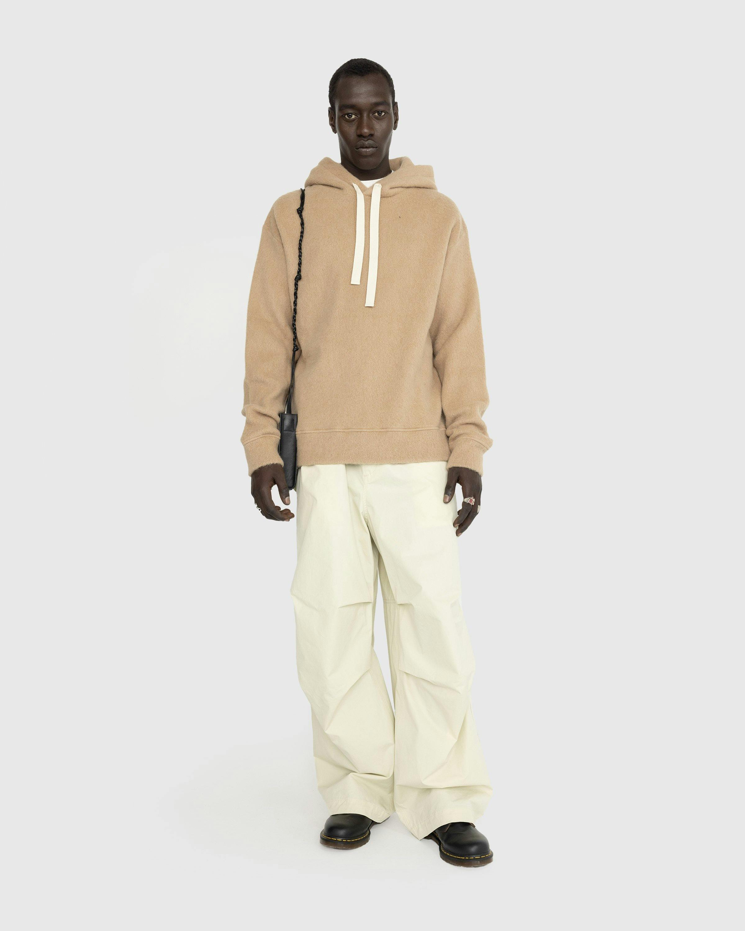 Jil Sander - Brushed Mohair Hoodie Hazel - Clothing - Brown - Image 3