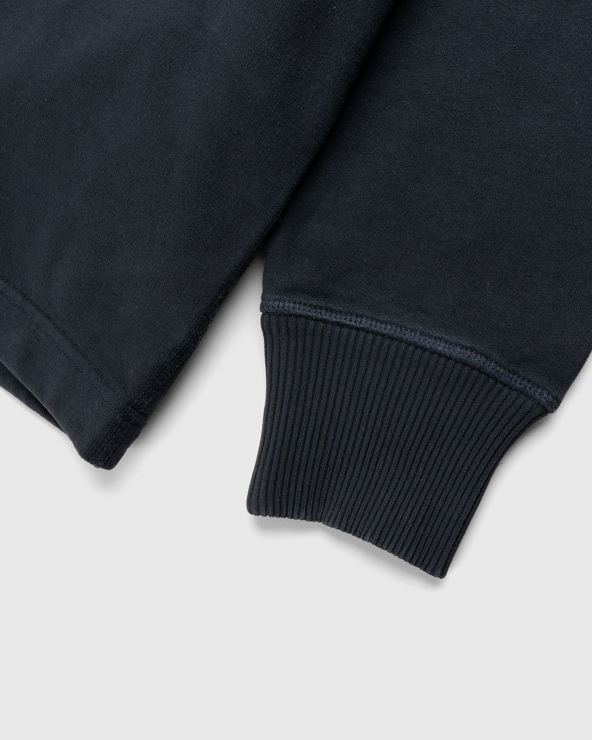 Acne Studios - Organic Cotton Logo Crewneck Sweatshirt Black - Clothing - Black - Image 4