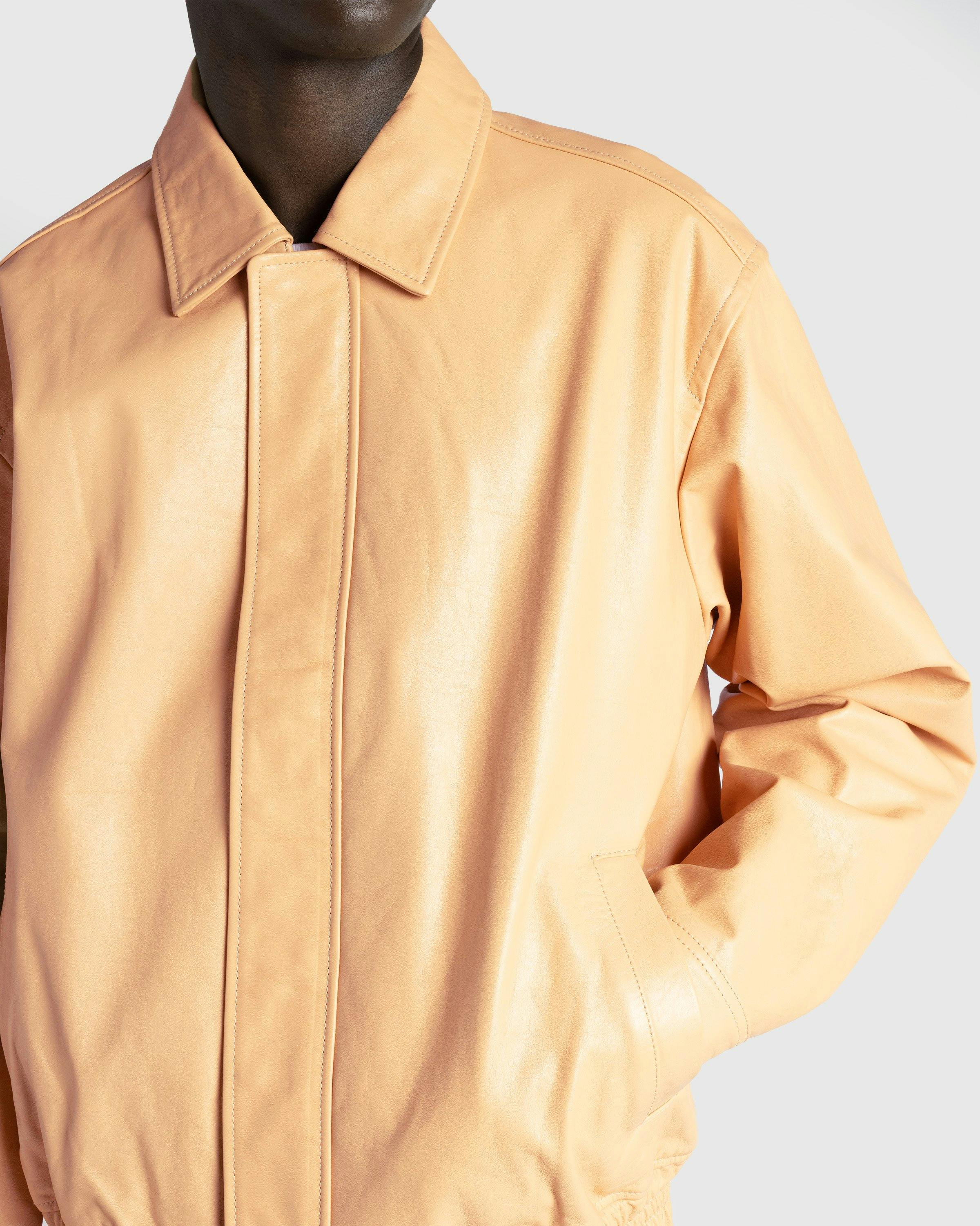 Highsnobiety HS05 - Leather Bomber - Clothing - Beige - Image 7