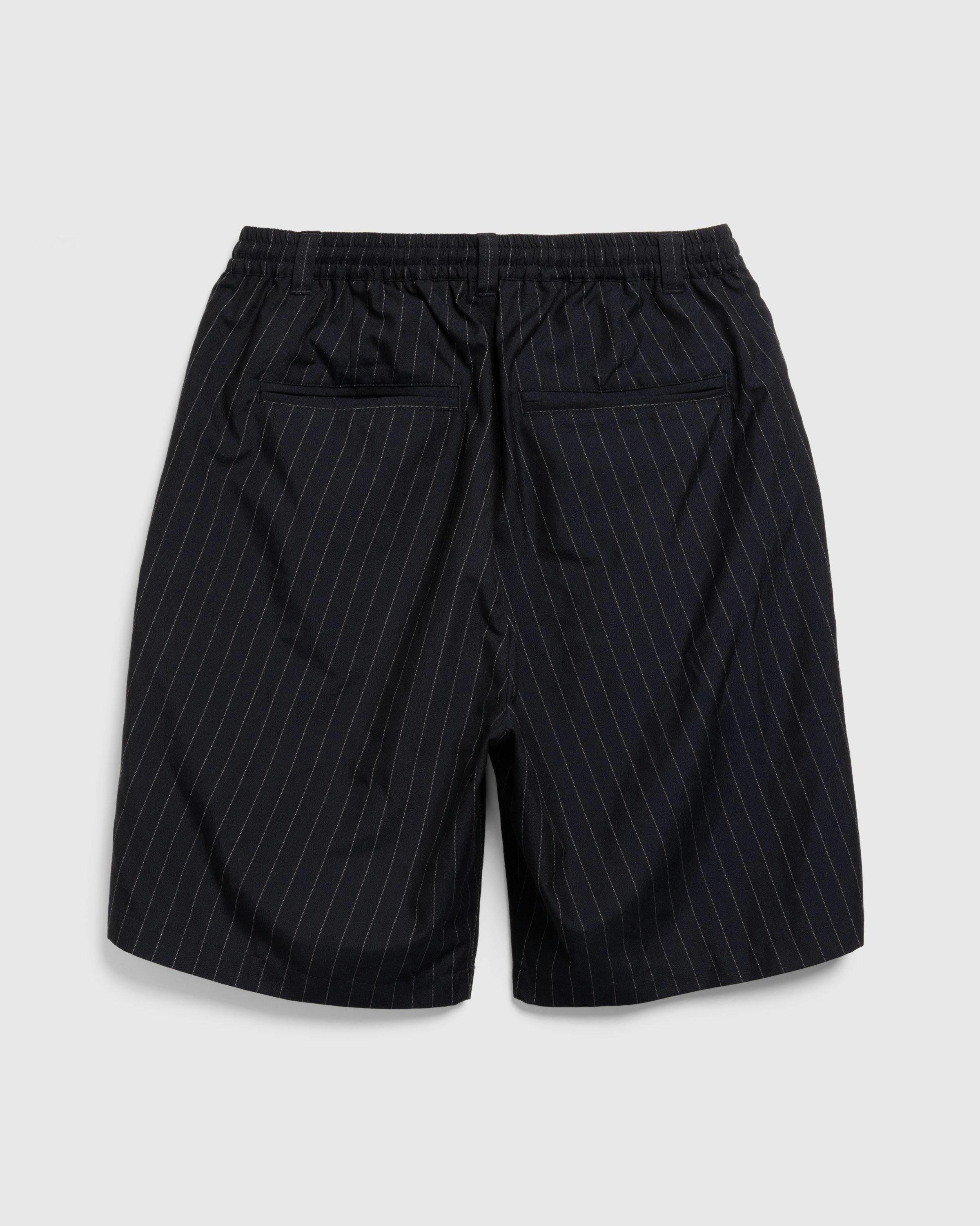 Highsnobiety HS05 - Tropical Suiting Shorts Stripes Navy - Clothing - Stripes Navy - Image 2