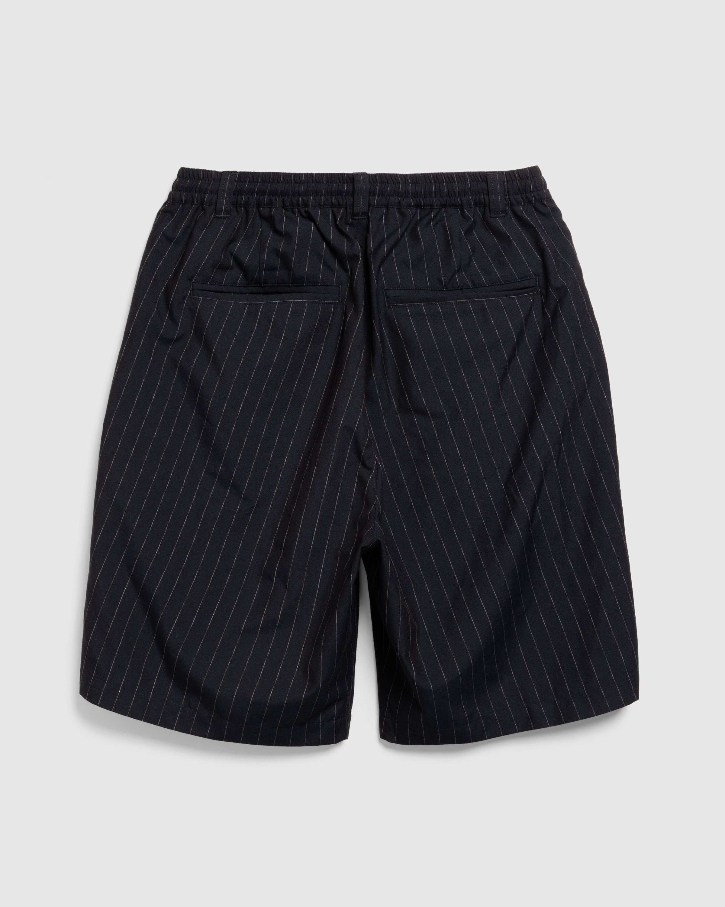 Highsnobiety HS05 - Tropical Suiting Shorts Stripes Navy - Clothing - Stripes Navy - Image 2