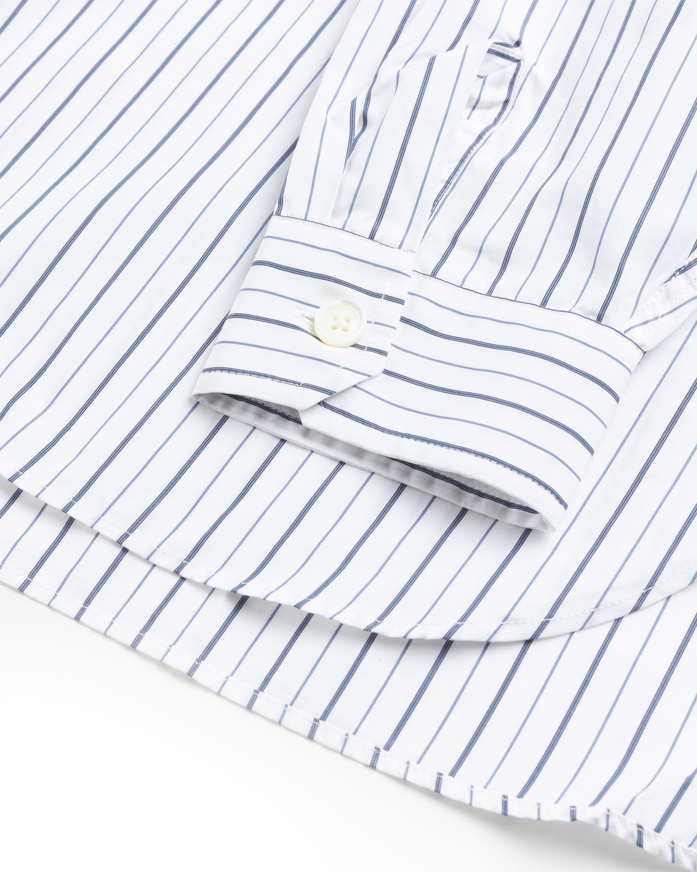 Our Legacy - Popover Shirt Olympic White Stripe - Clothing - White - Image 6
