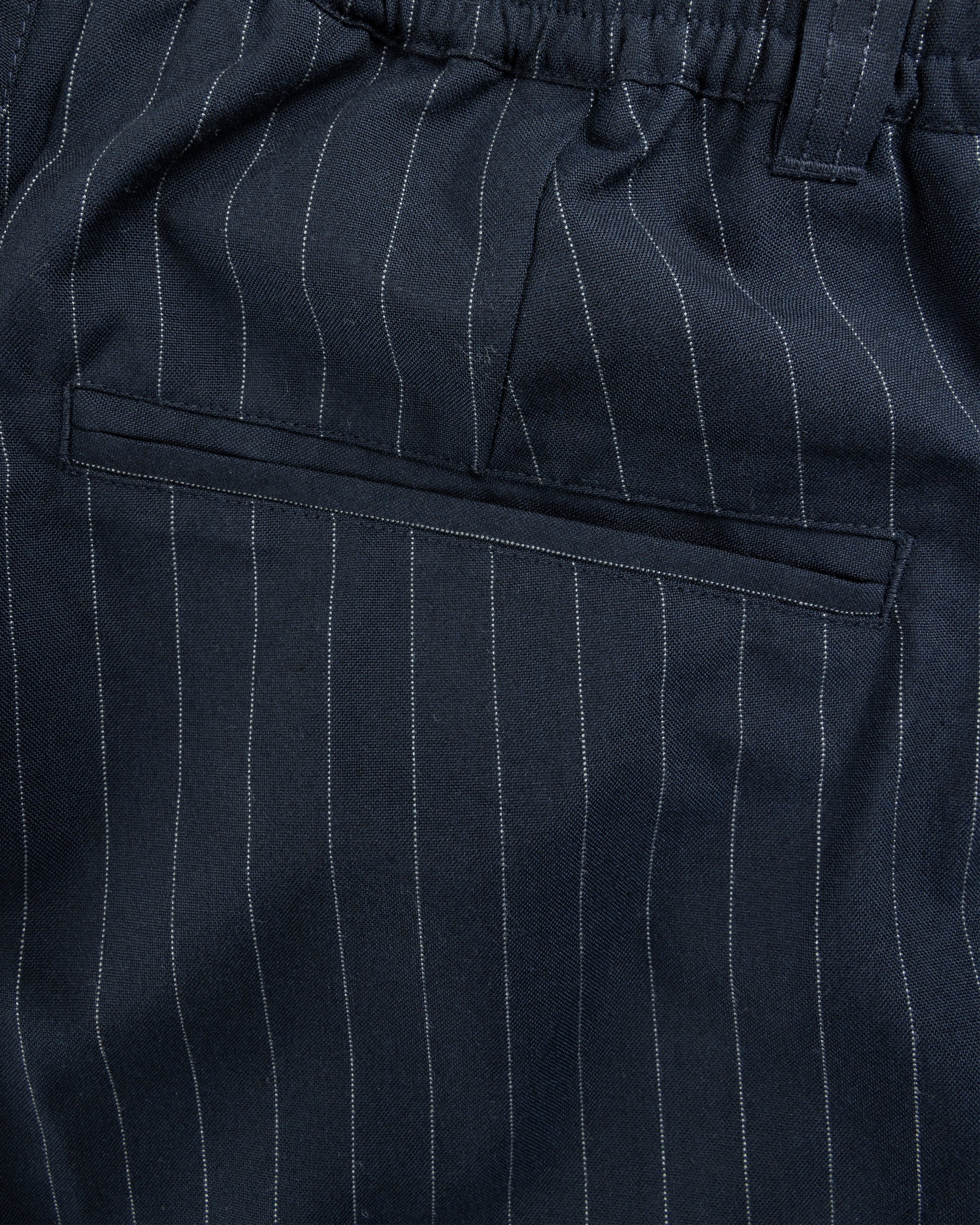 Highsnobiety HS05 - Tropical Suiting Shorts Stripes Navy - Clothing - Stripes Navy - Image 9