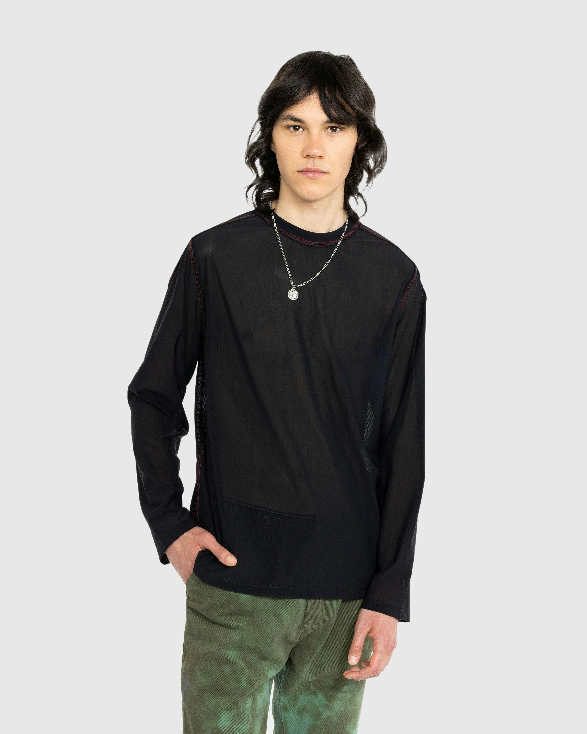 AFFXWRKS - Boxed Mesh Pullover Black - Clothing - Black - Image 2