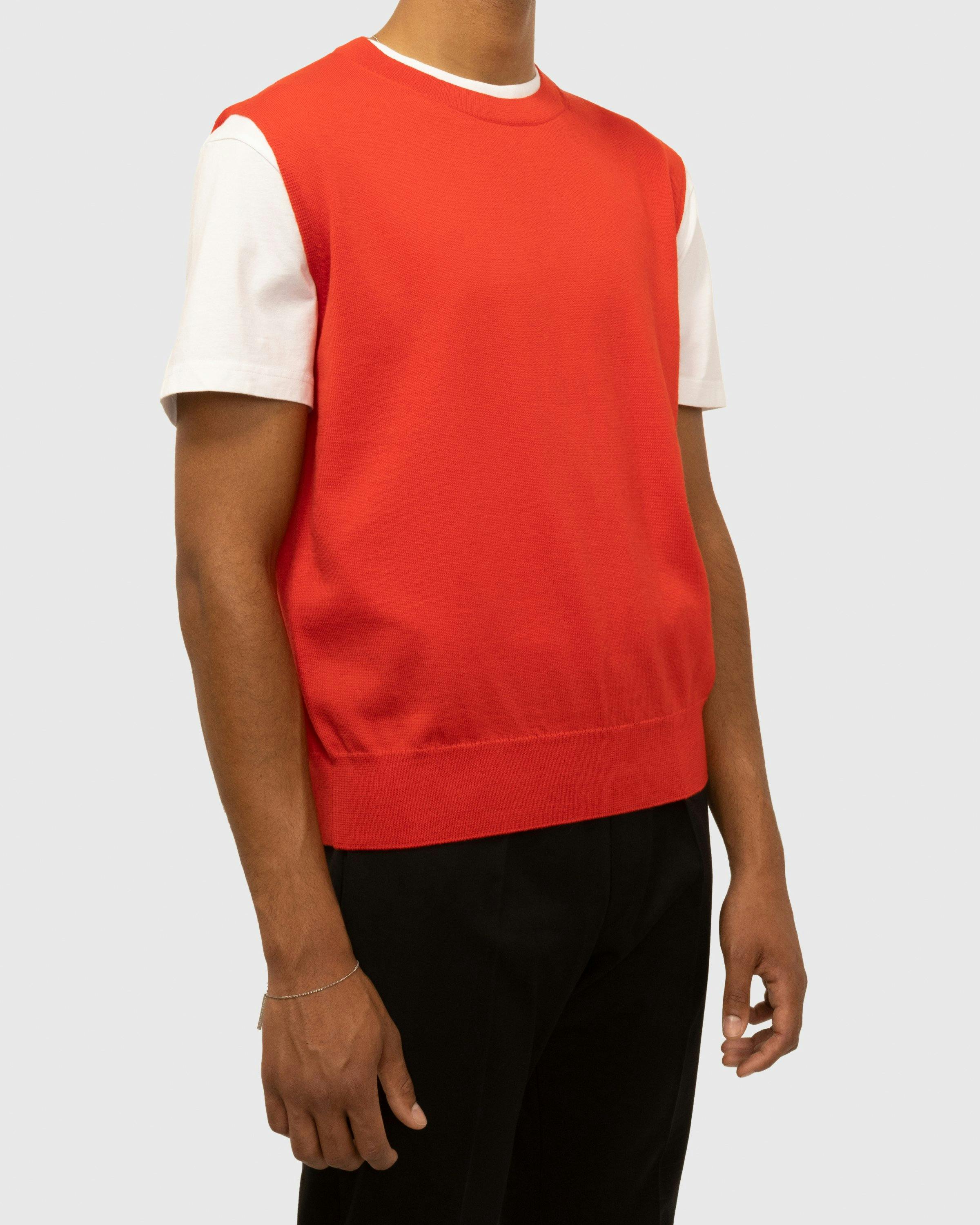 Dries van Noten - Neptune Sweater Vest Red - Clothing - Red - Image 2