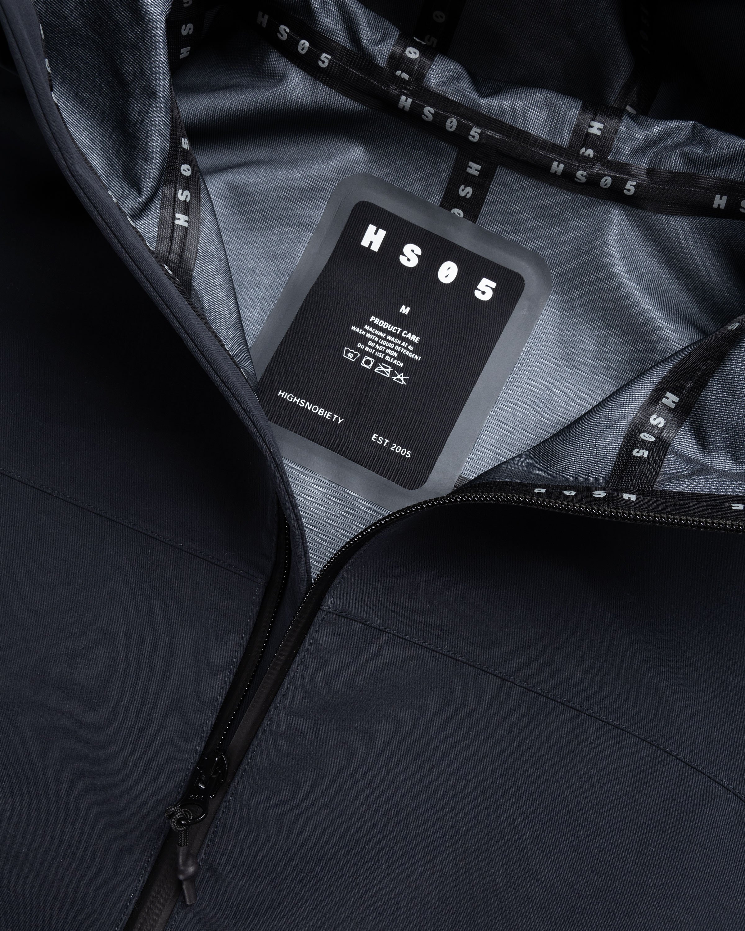 Highsnobiety HS05 - 3-Layer Taped Nylon Jacket Black - Clothing - Black - Image 6