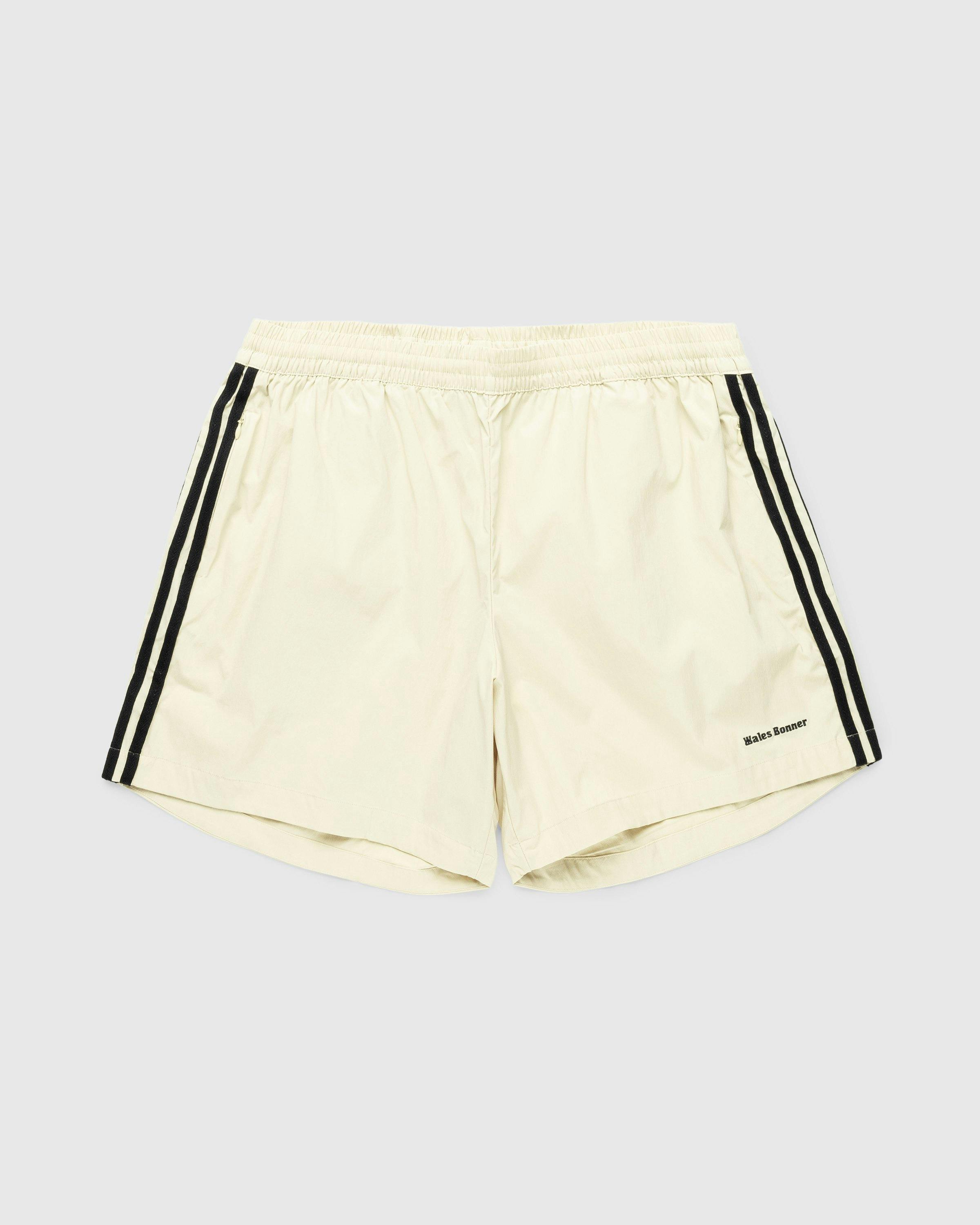 Adidas x Wales Bonner - WB FTBL SHORT SANBEI - Clothing - Beige - Image 1