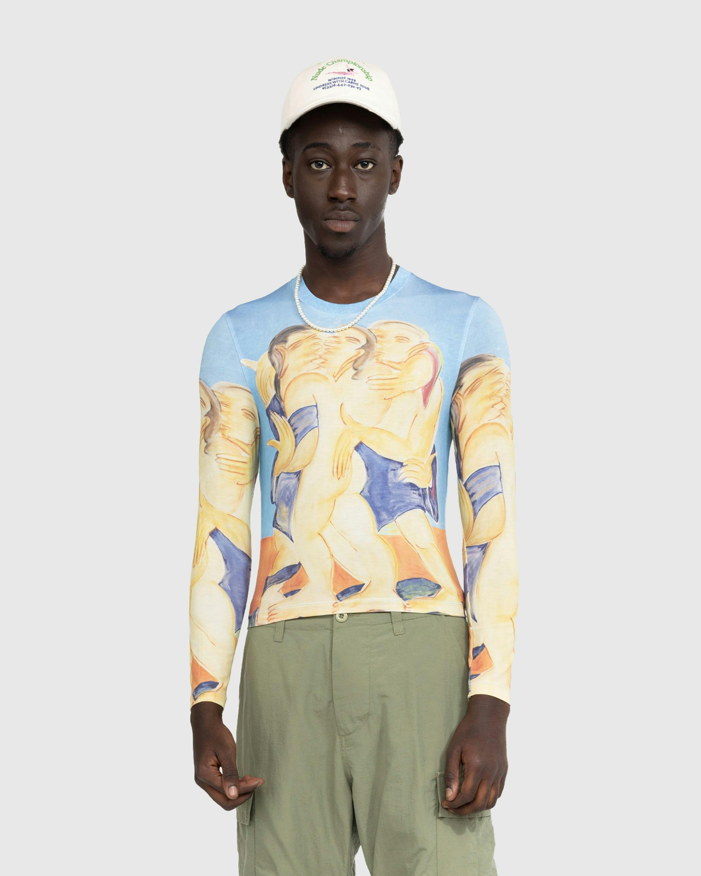 Carne Bollente – The Slap Long-Sleeve Top Multi