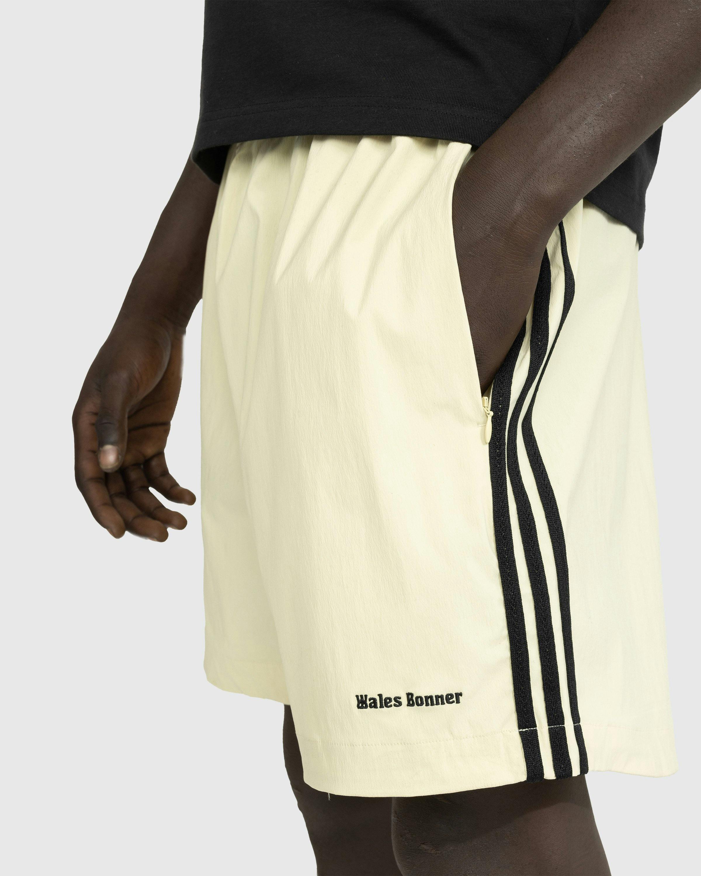 Adidas x Wales Bonner - WB FTBL SHORT SANBEI - Clothing - Beige - Image 5