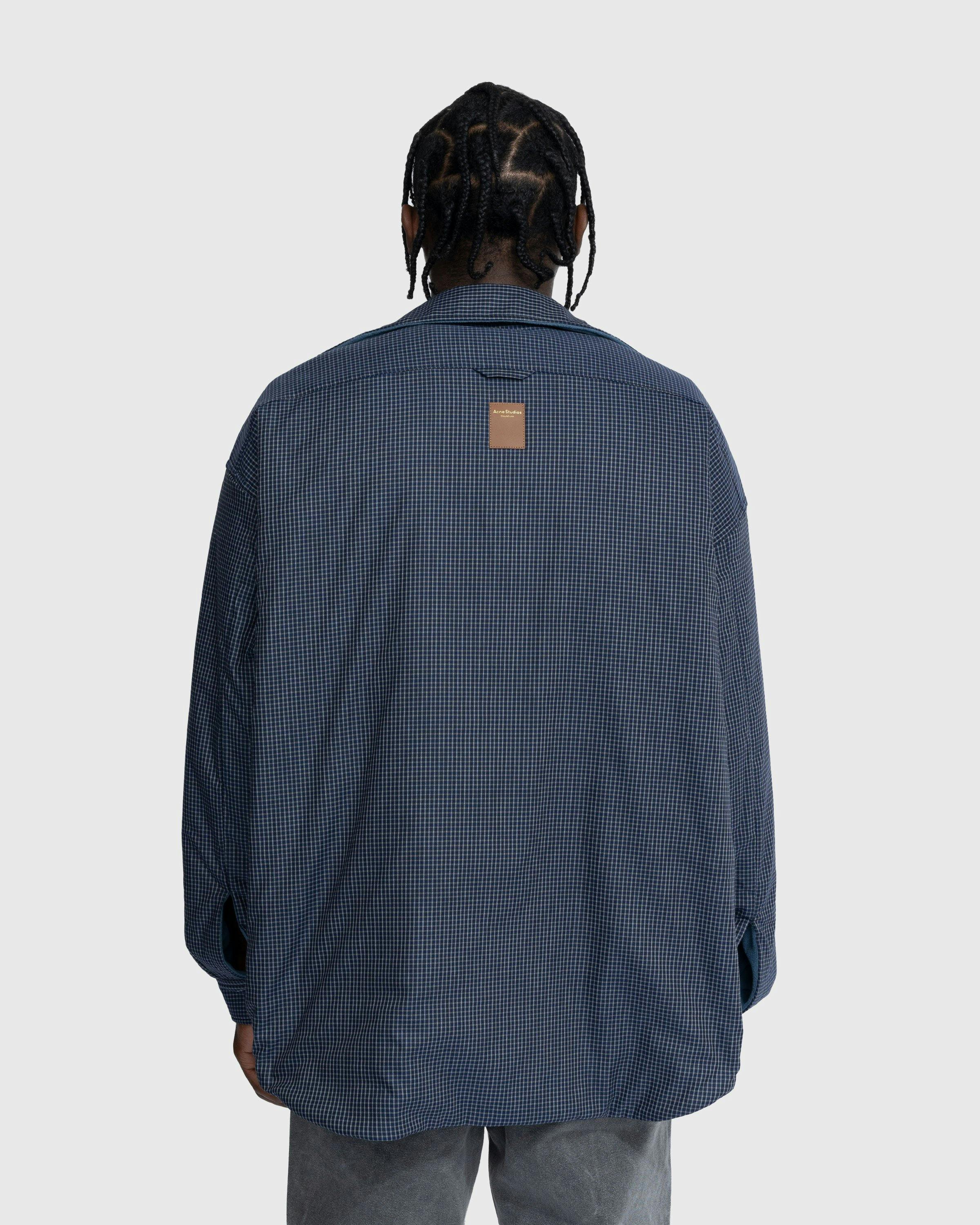 Acne Studios - Reversible Jacket Blue - Clothing - Blue - Image 4