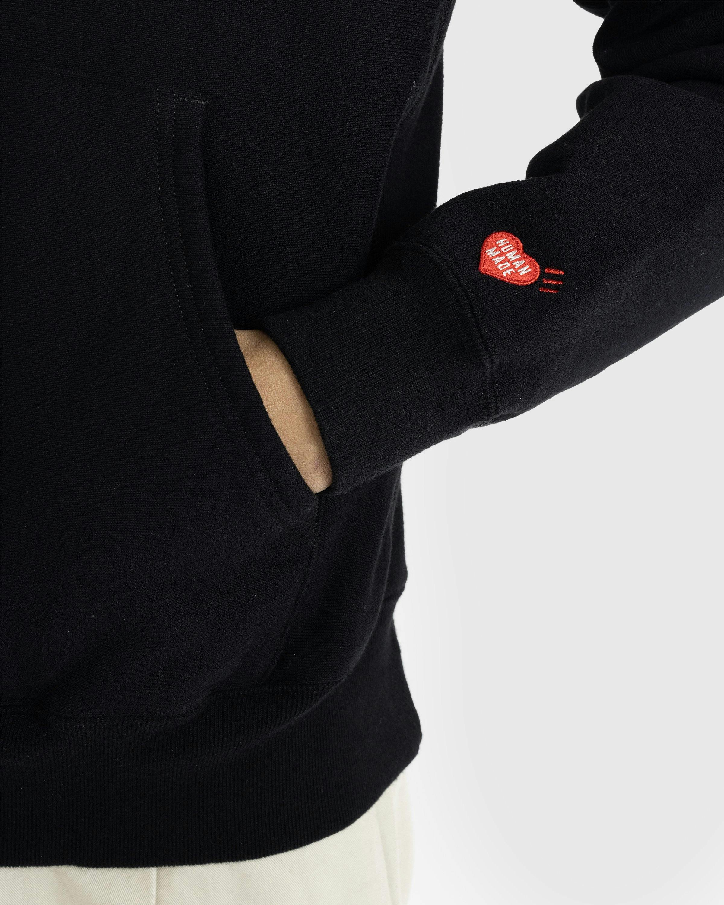 Human Made - Heart Logo Hoodie Black - Clothing - Black - Image 5