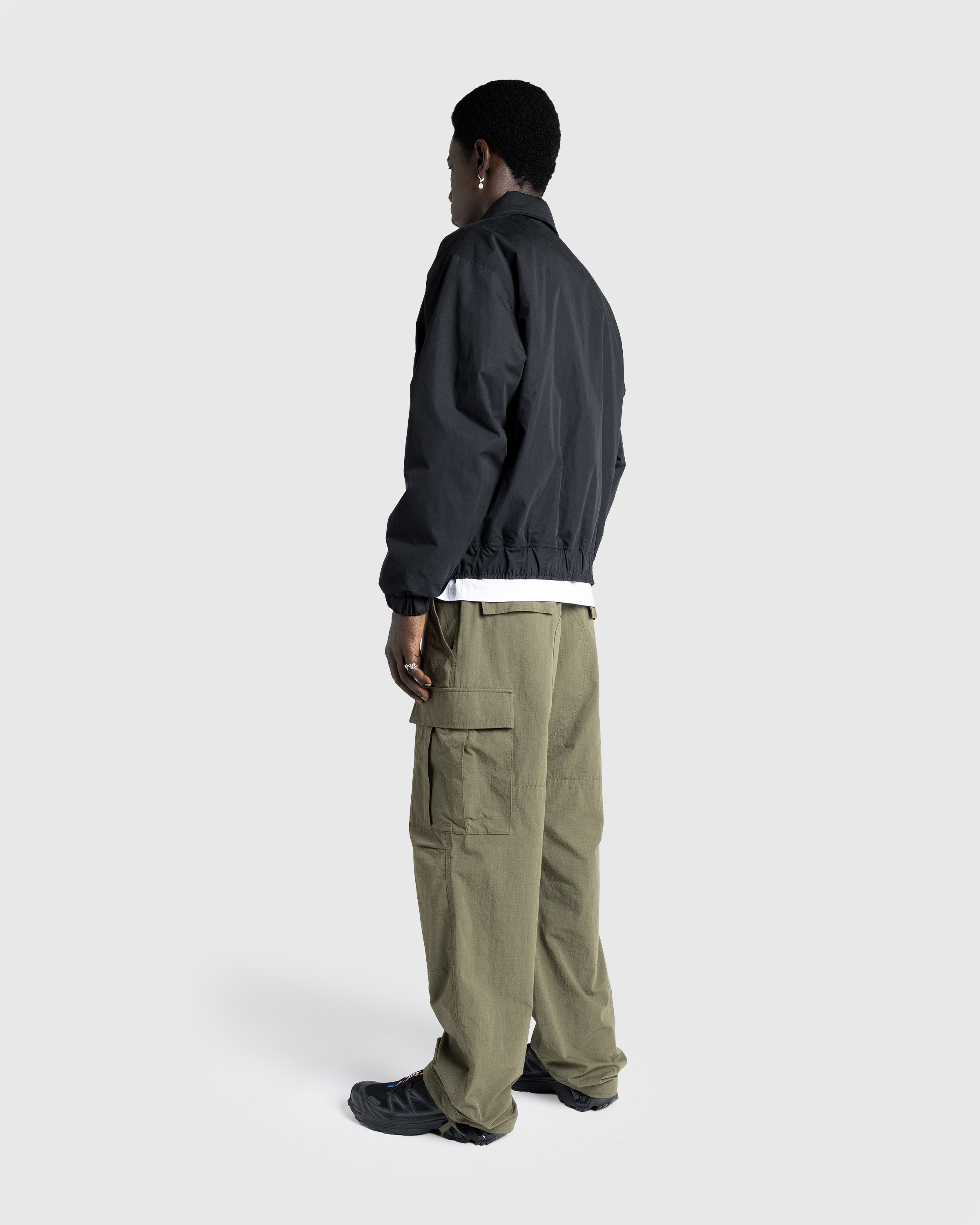 Highsnobiety HS05 - Nylon Cotton Cargo Pants Khaki - Clothing - Khaki - Image 5