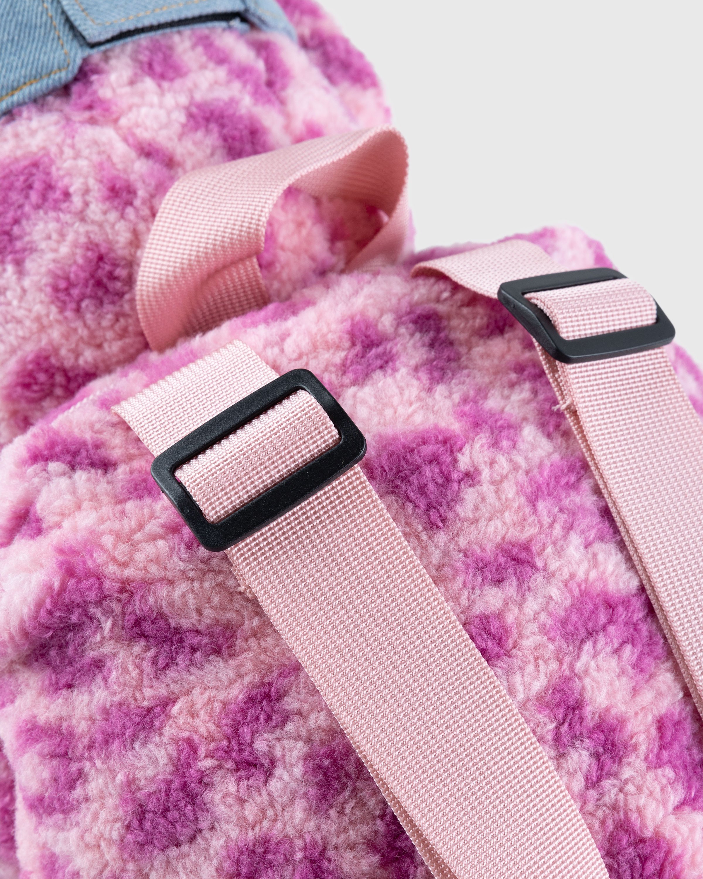 Acne Studios - Teddy Backpack Pink - Accessories - Pink - Image 4