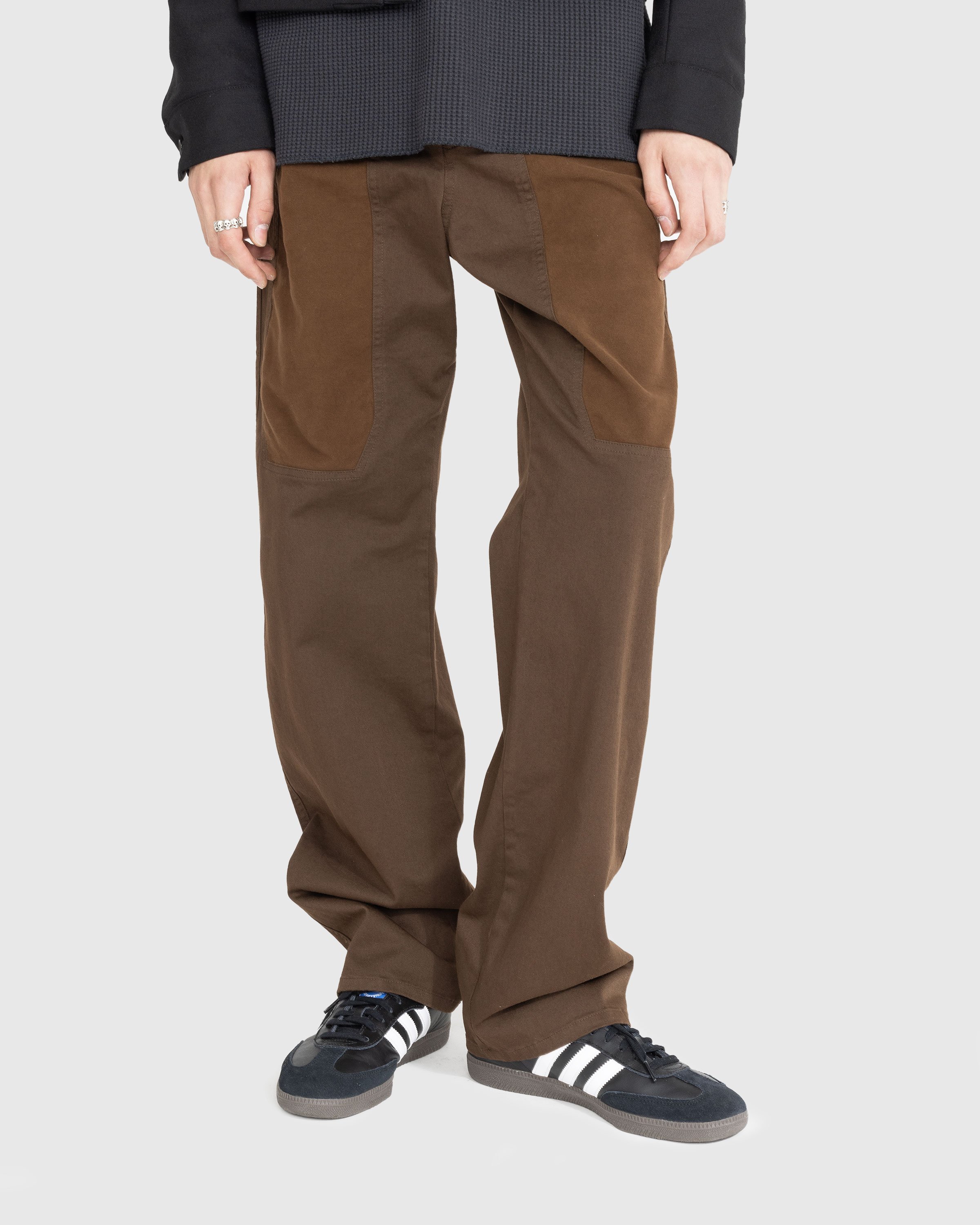 Winnie New York - Panelled Straight-Leg Jeans Brown - Clothing - Brown - Image 2