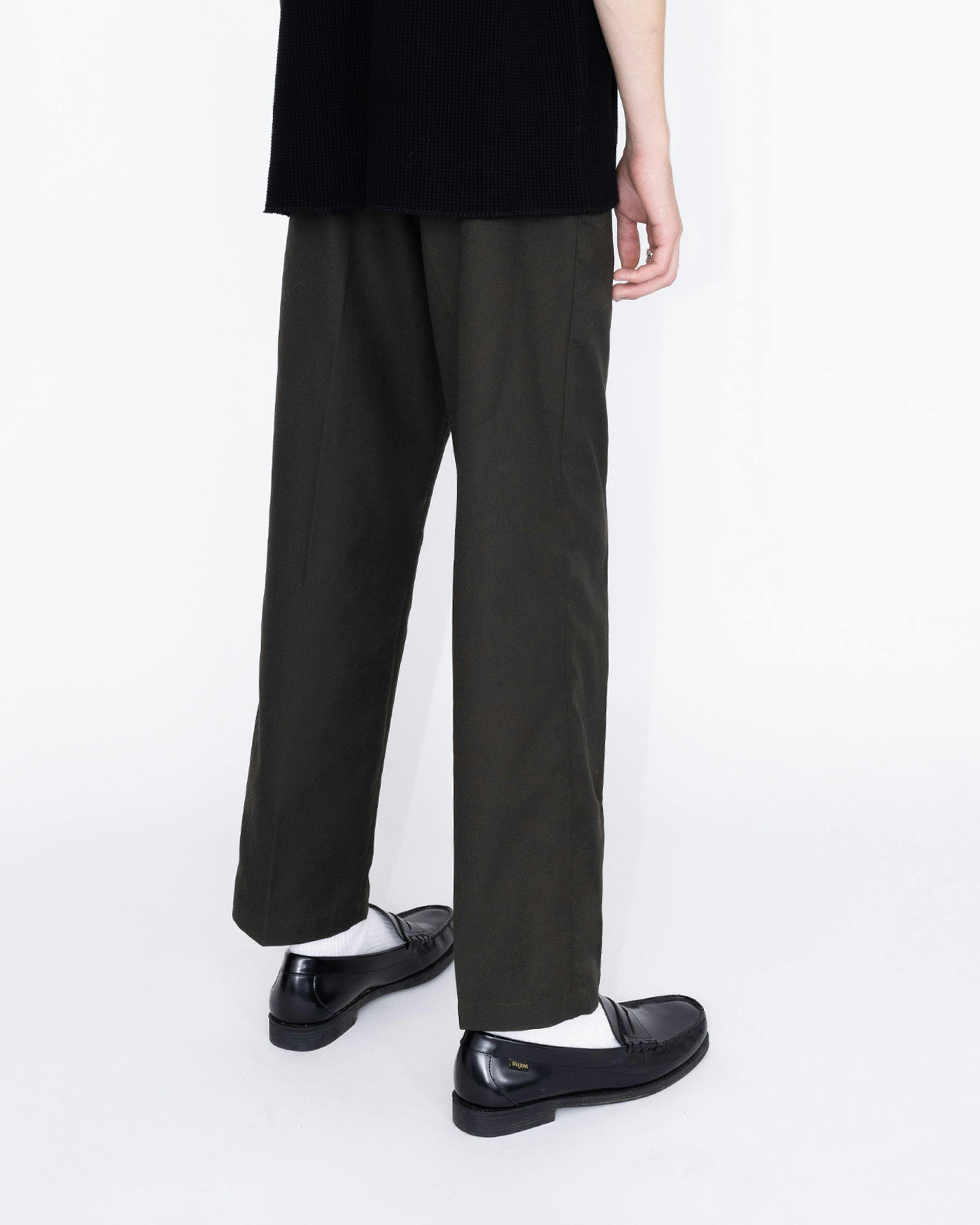 Highsnobiety HS05 - Wool Dress Pants Dark Grey - Clothing - Grey - Image 4