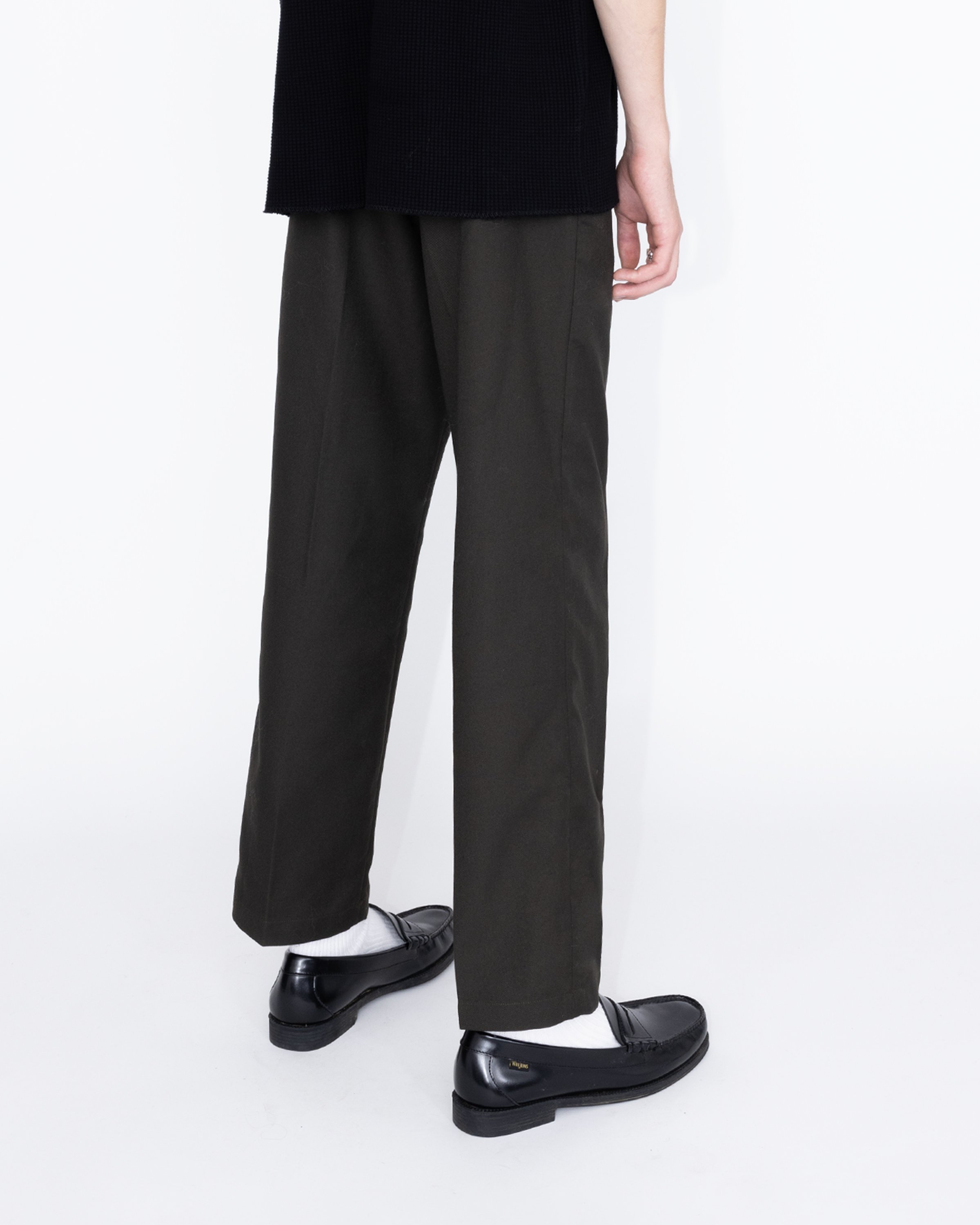 Highsnobiety HS05 - Wool Dress Pants Dark Grey - Clothing - Grey - Image 4