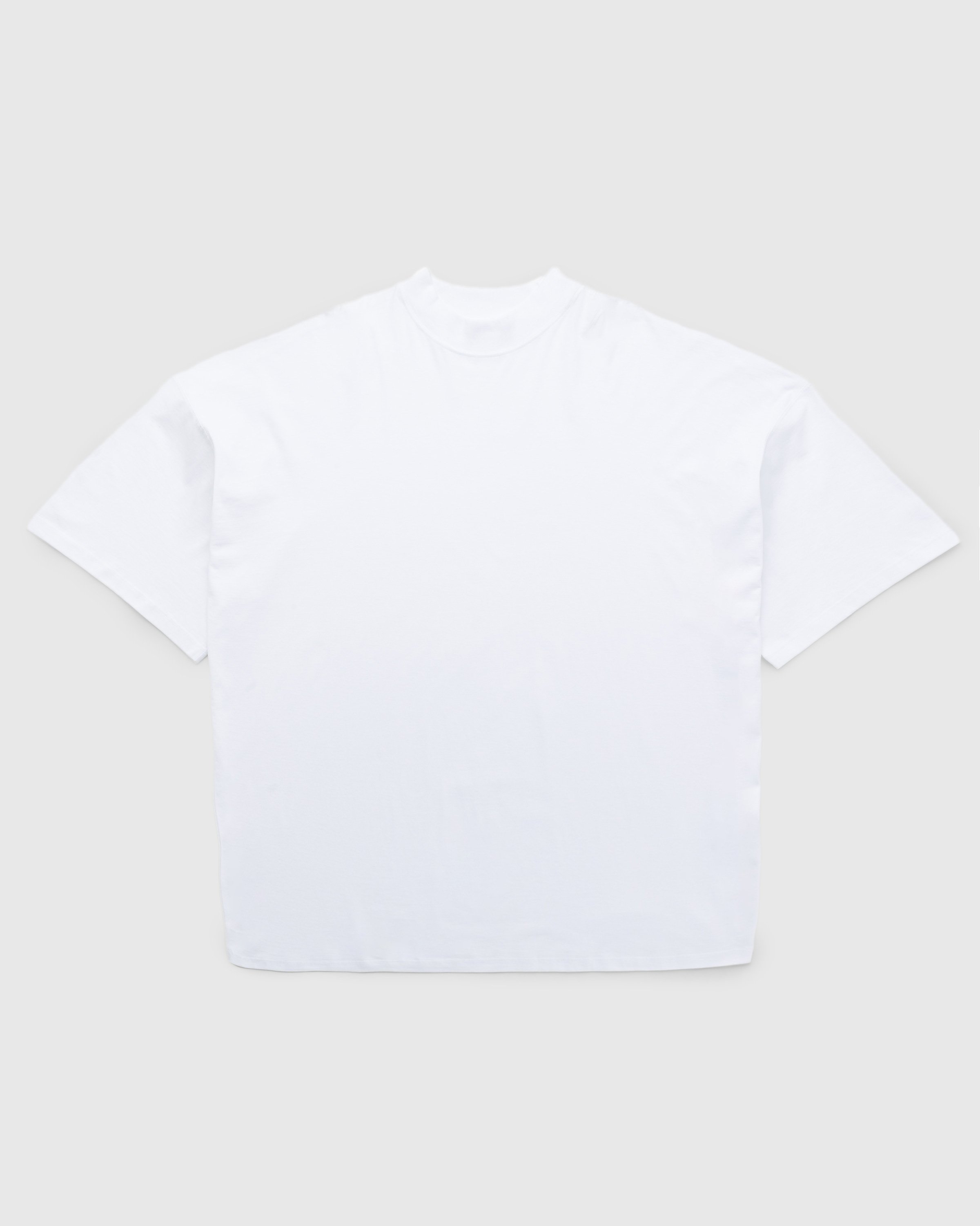 Jil Sander - Mock Neck T-Shirt White - Clothing - White - Image 1
