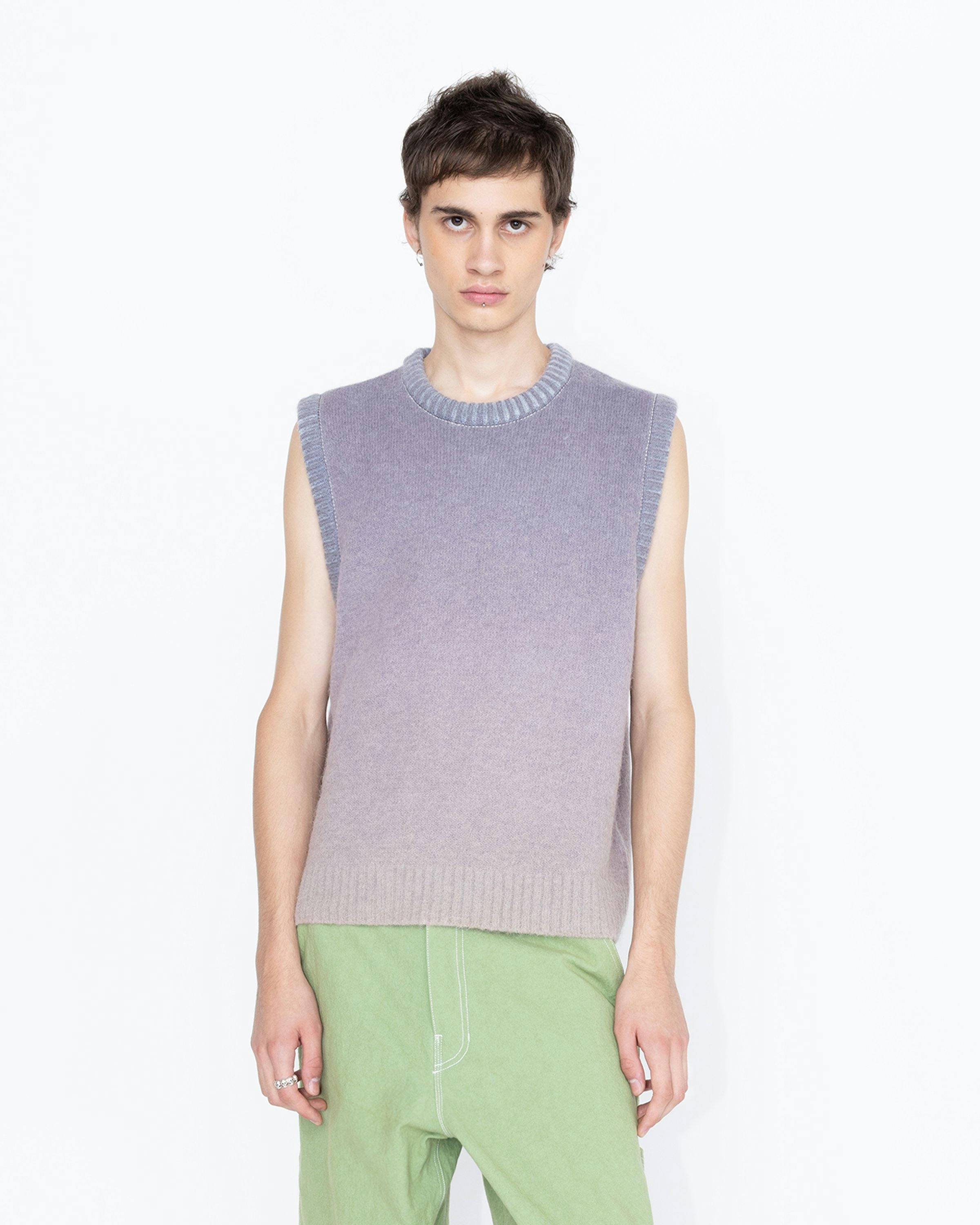 Highsnobiety HS05 - Alpaca Gradient Sweater Vest - Clothing - Multi - Image 3