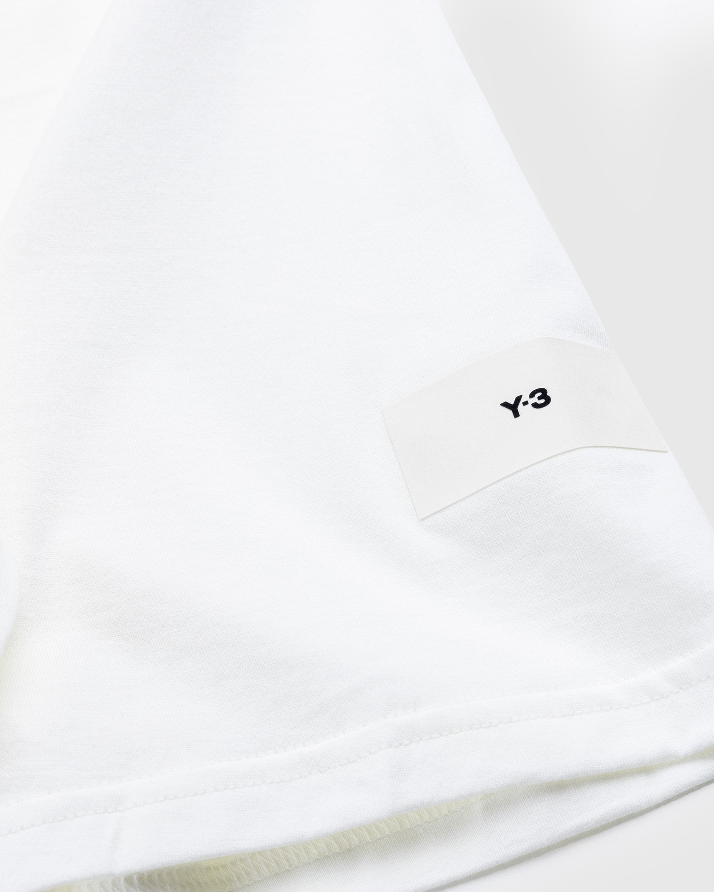 Y-3 - Boxy Cotton T-Shirt Off White - Clothing - White - Image 6