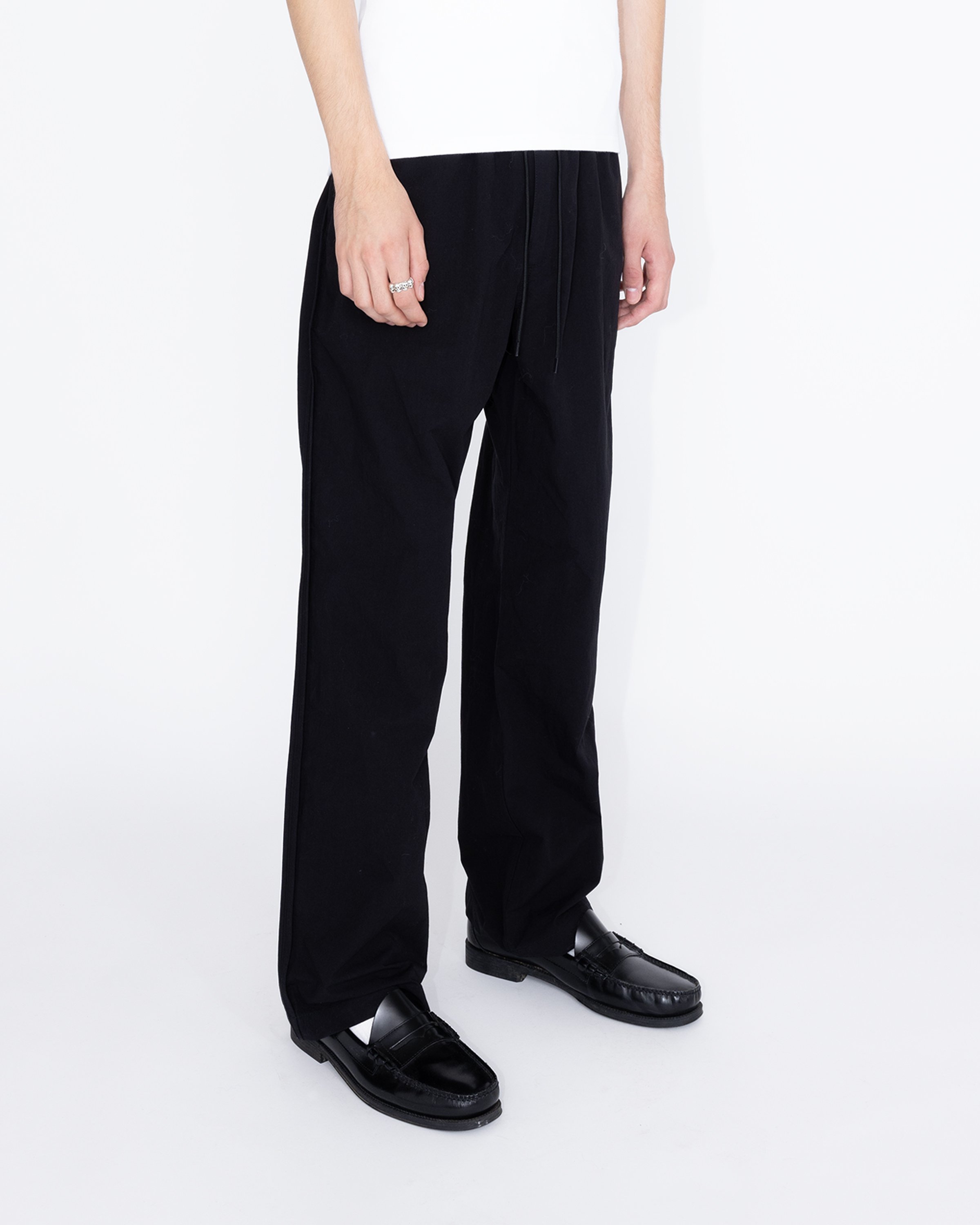 Highsnobiety HS05 - Reverse Piping Elastic Trouser Black - Clothing - Black - Image 3