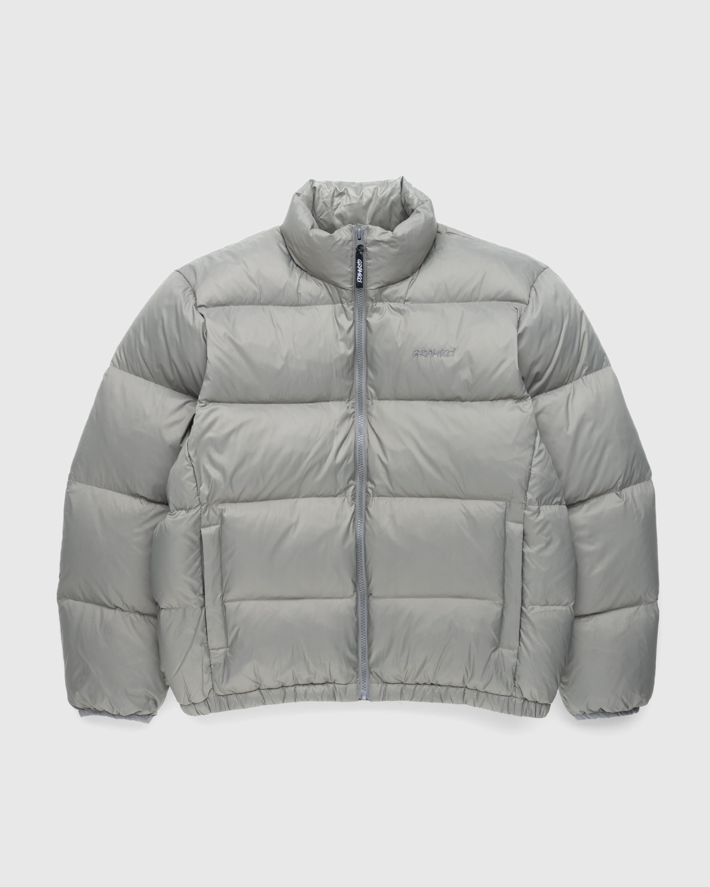 Gramicci - Down Puffer Jacket Seal Gray - Clothing - Grey - Image 1
